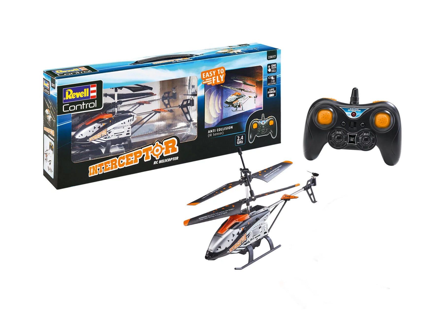 RC Helicopter "Interceptor" Anti Collision