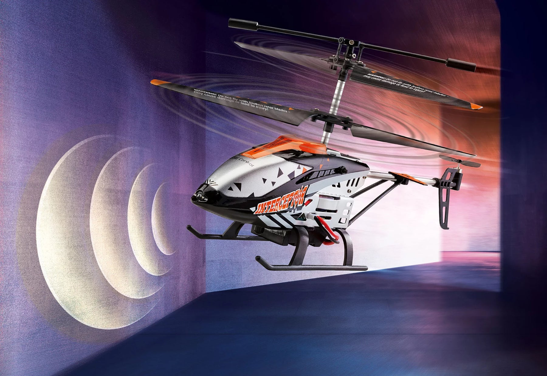 RC Helicopter "Interceptor" Anti Collision