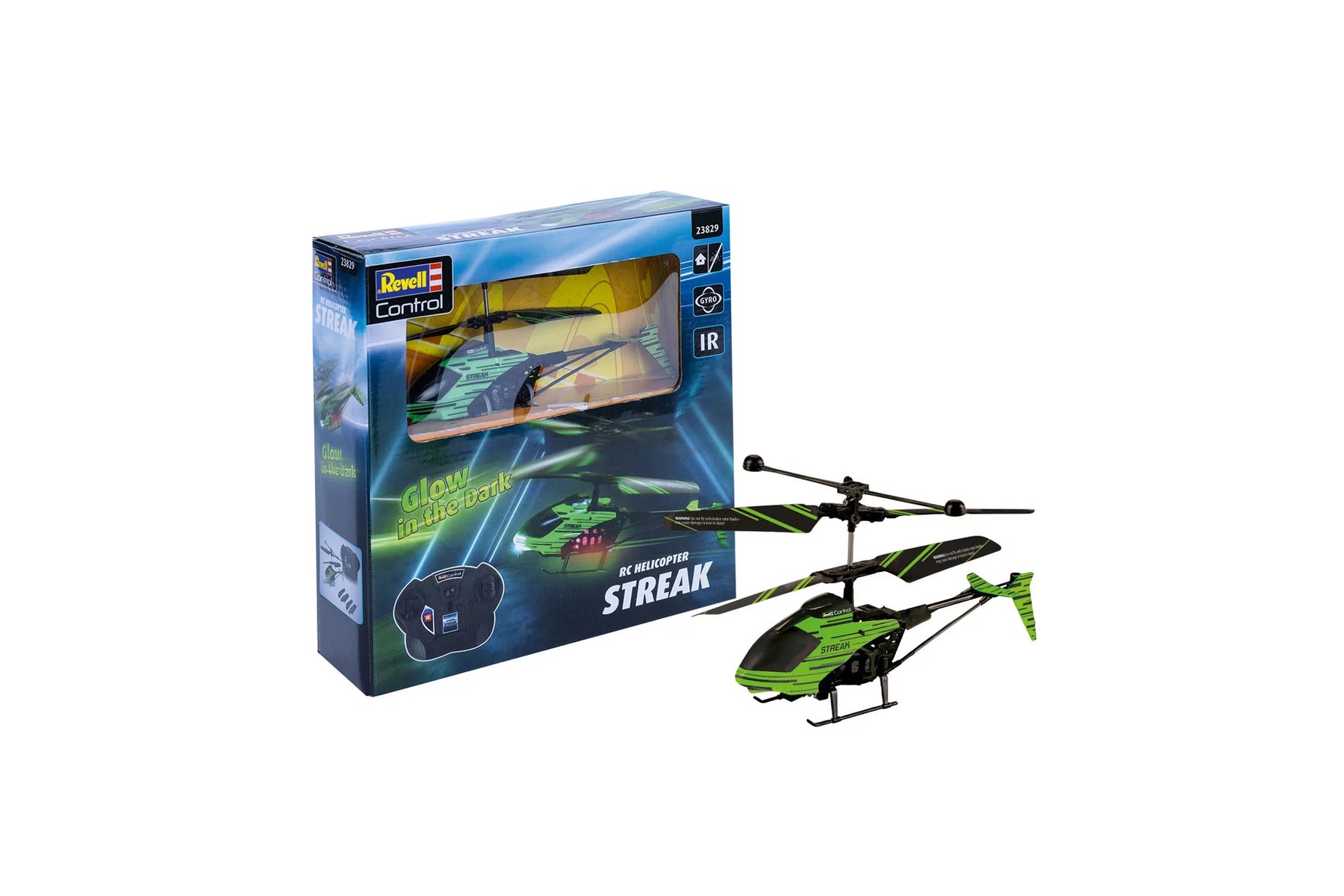 RC Helikopter "Streak" Glow in the dark