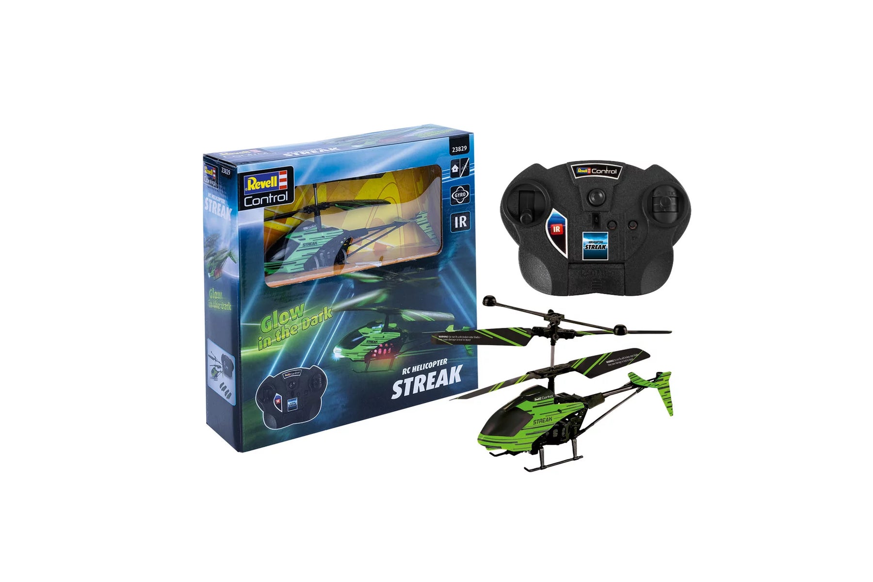 RC Helicopter "Streak" Glow in the dark