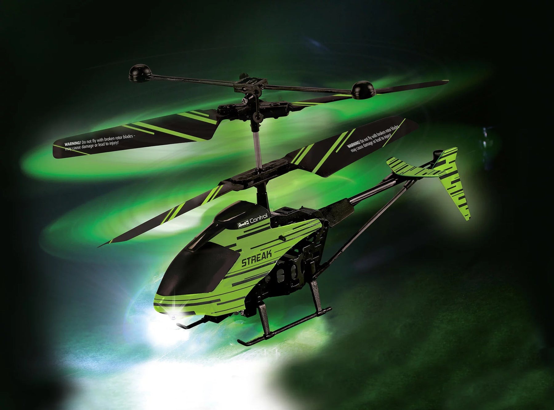 RC Helicopter "Streak" Glow in the dark