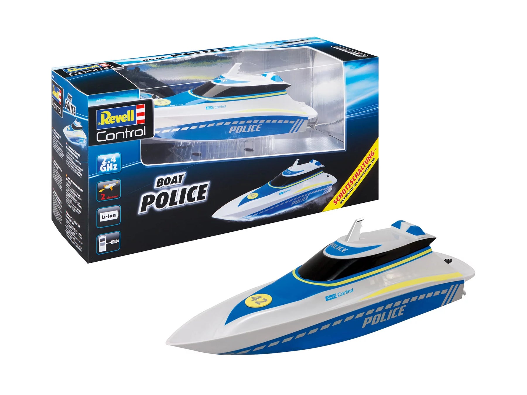 Bateau RC "Police"
