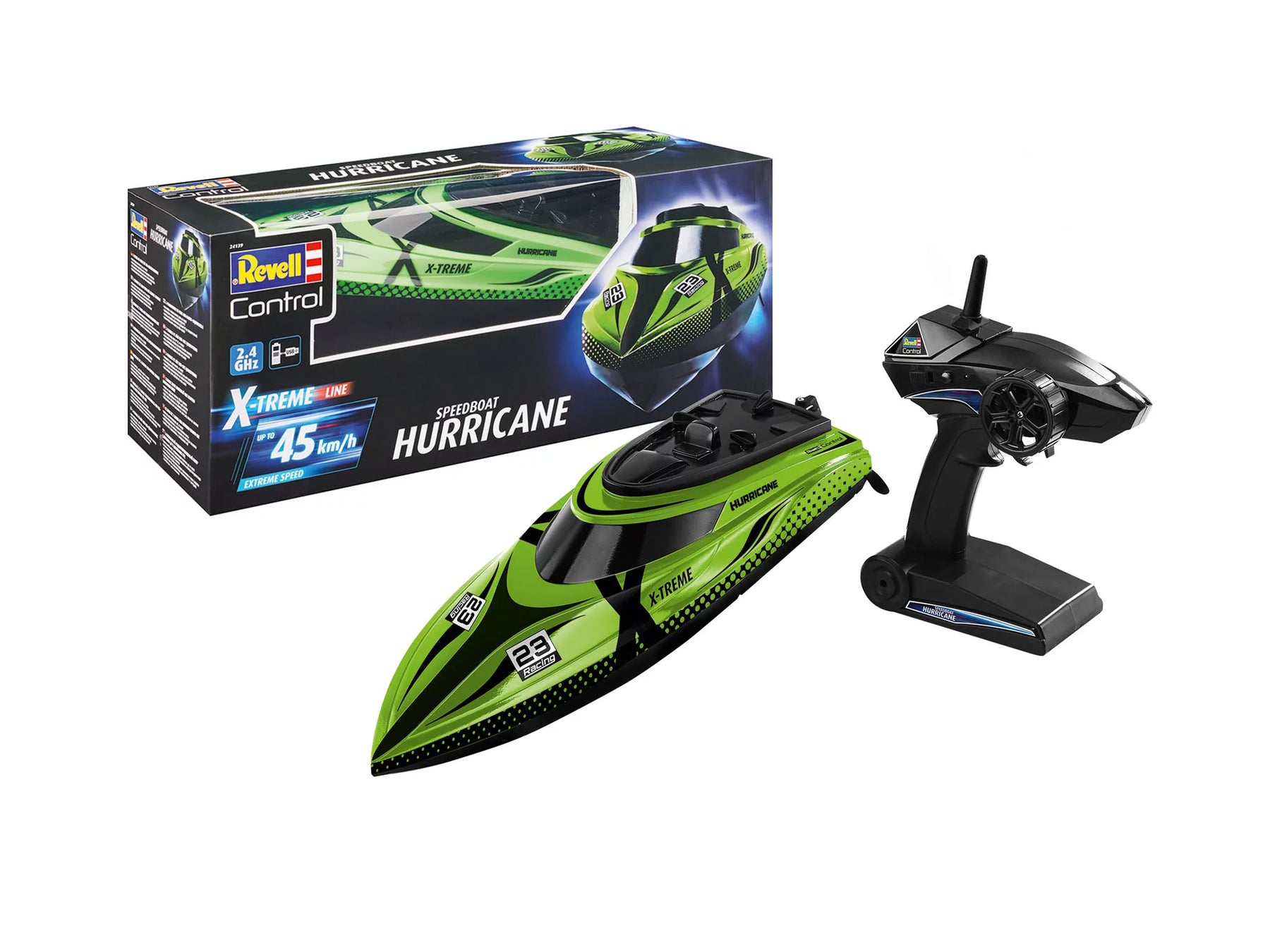 RC X-TREME Speedboat "Hurricane"