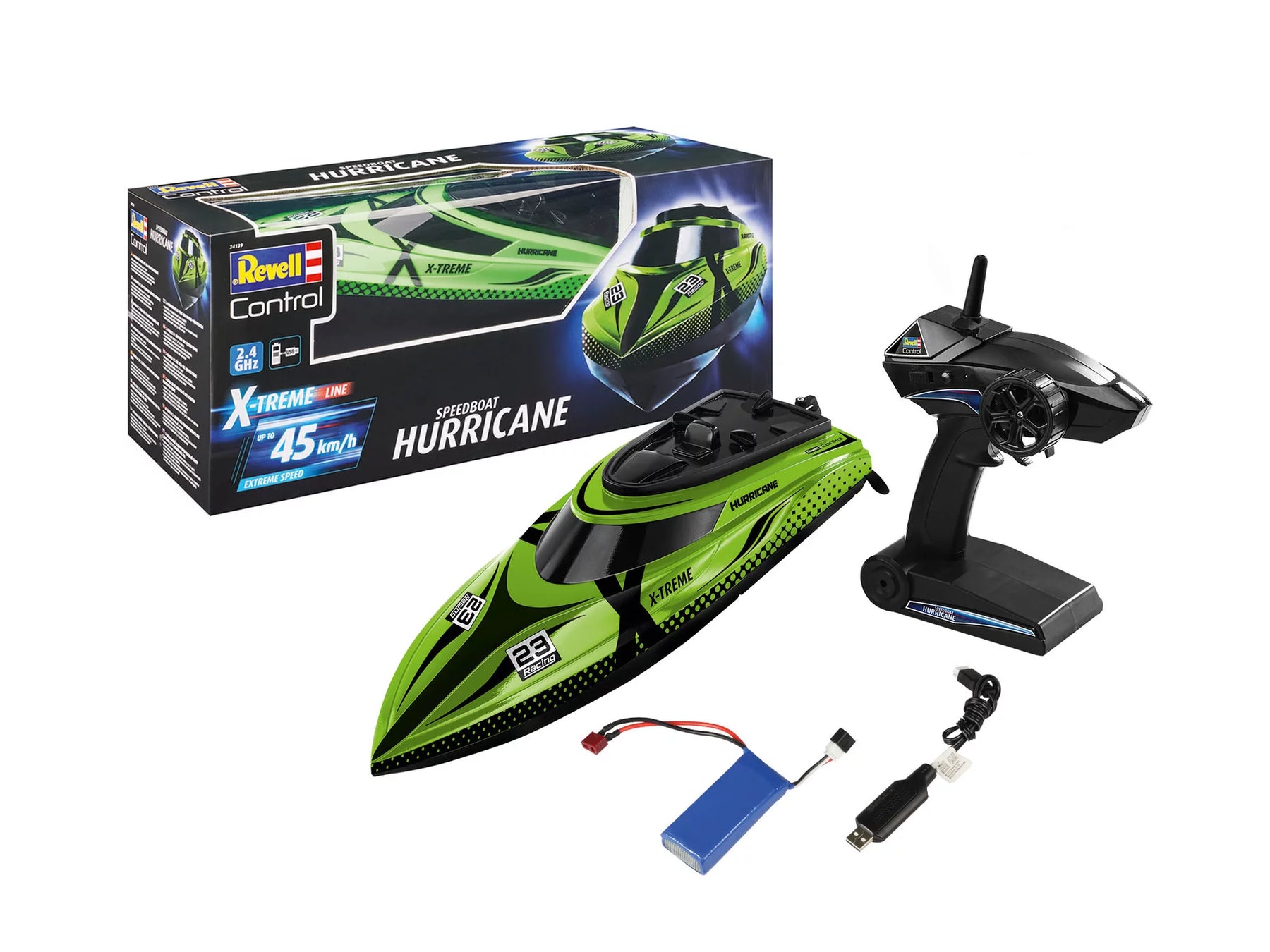 RC X-TREME "Hurricane" motorcsónak