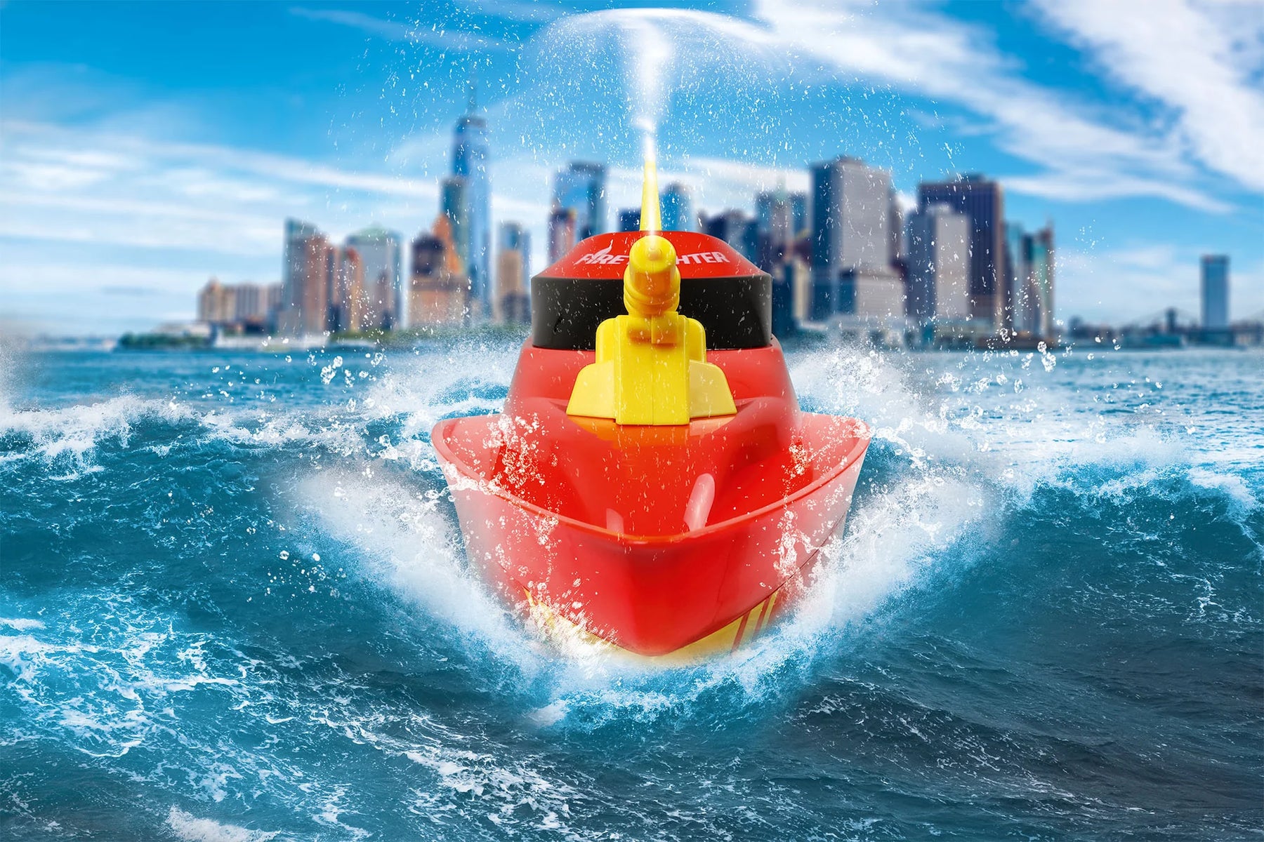 RC fireboat