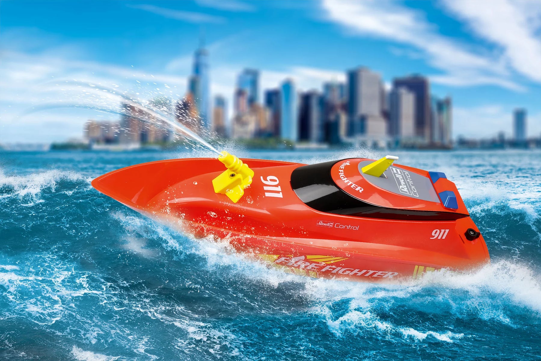 RC fireboat