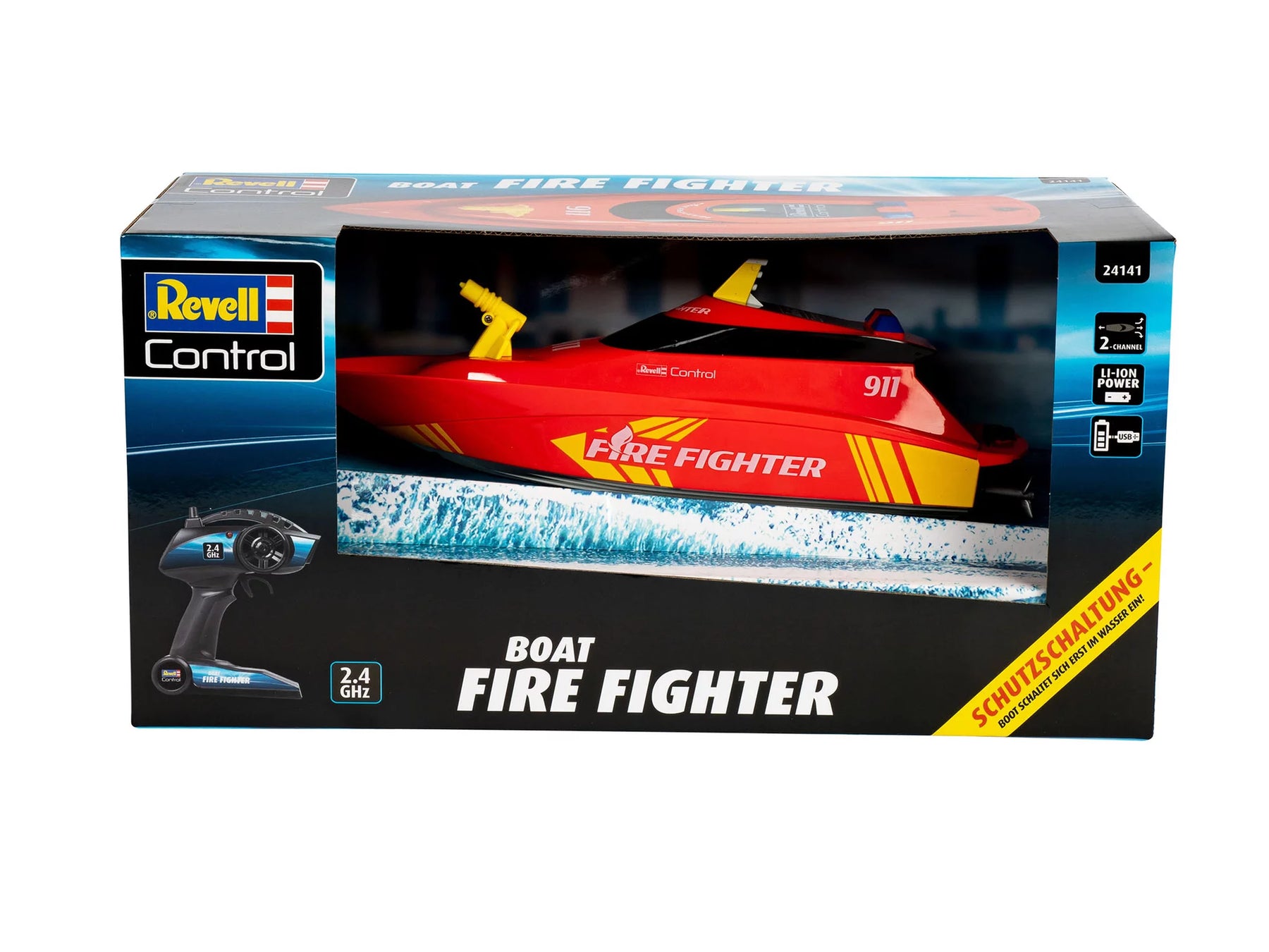 RC fireboat