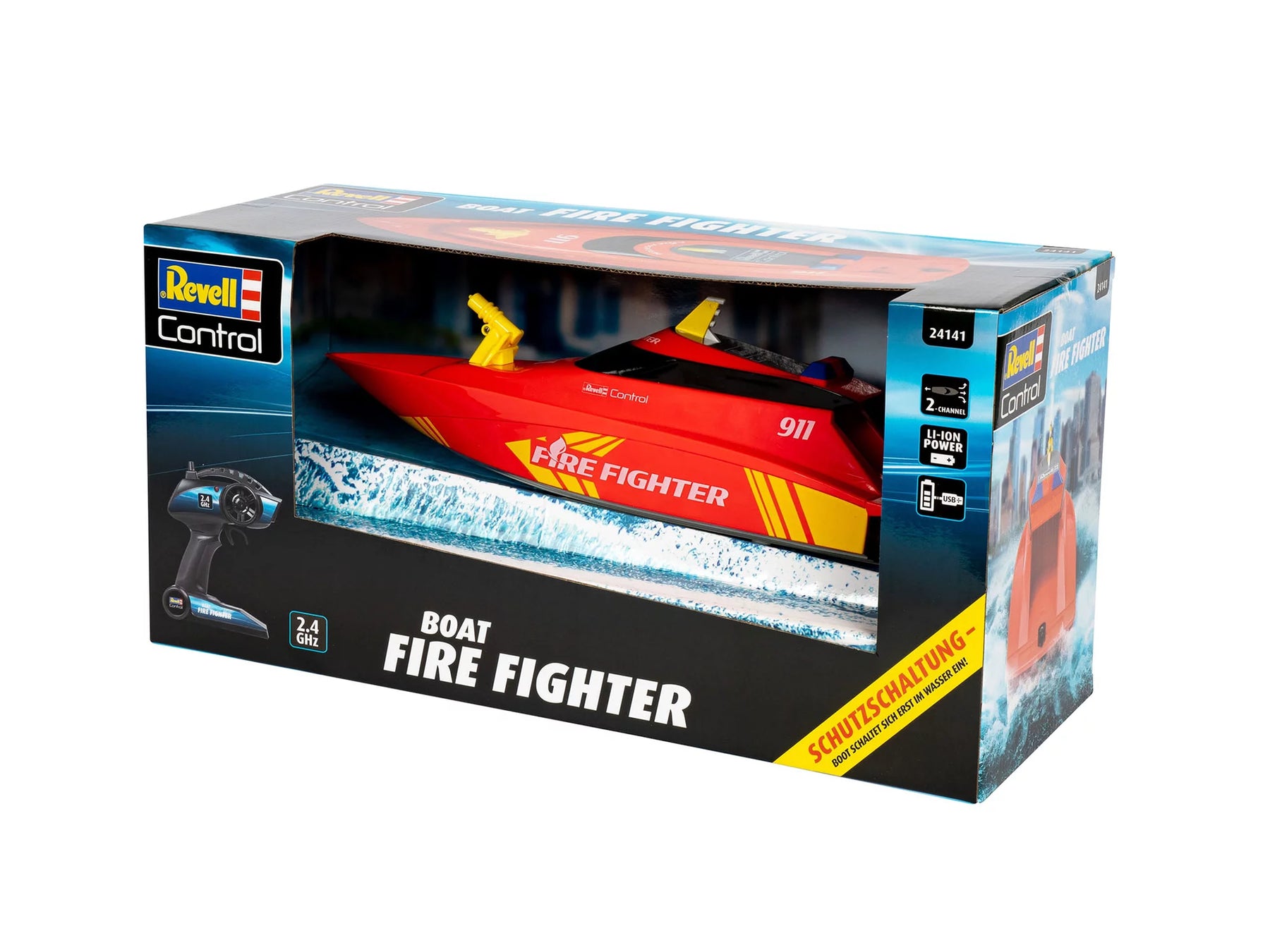 RC fireboat