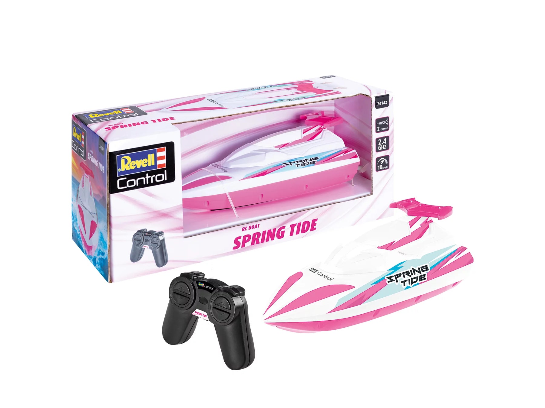 Marée de printemps pour bateau RC "Rose"