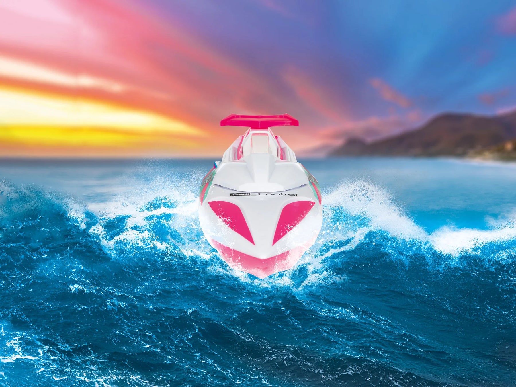 RC Boat Spring Tide "rózsaszín"
