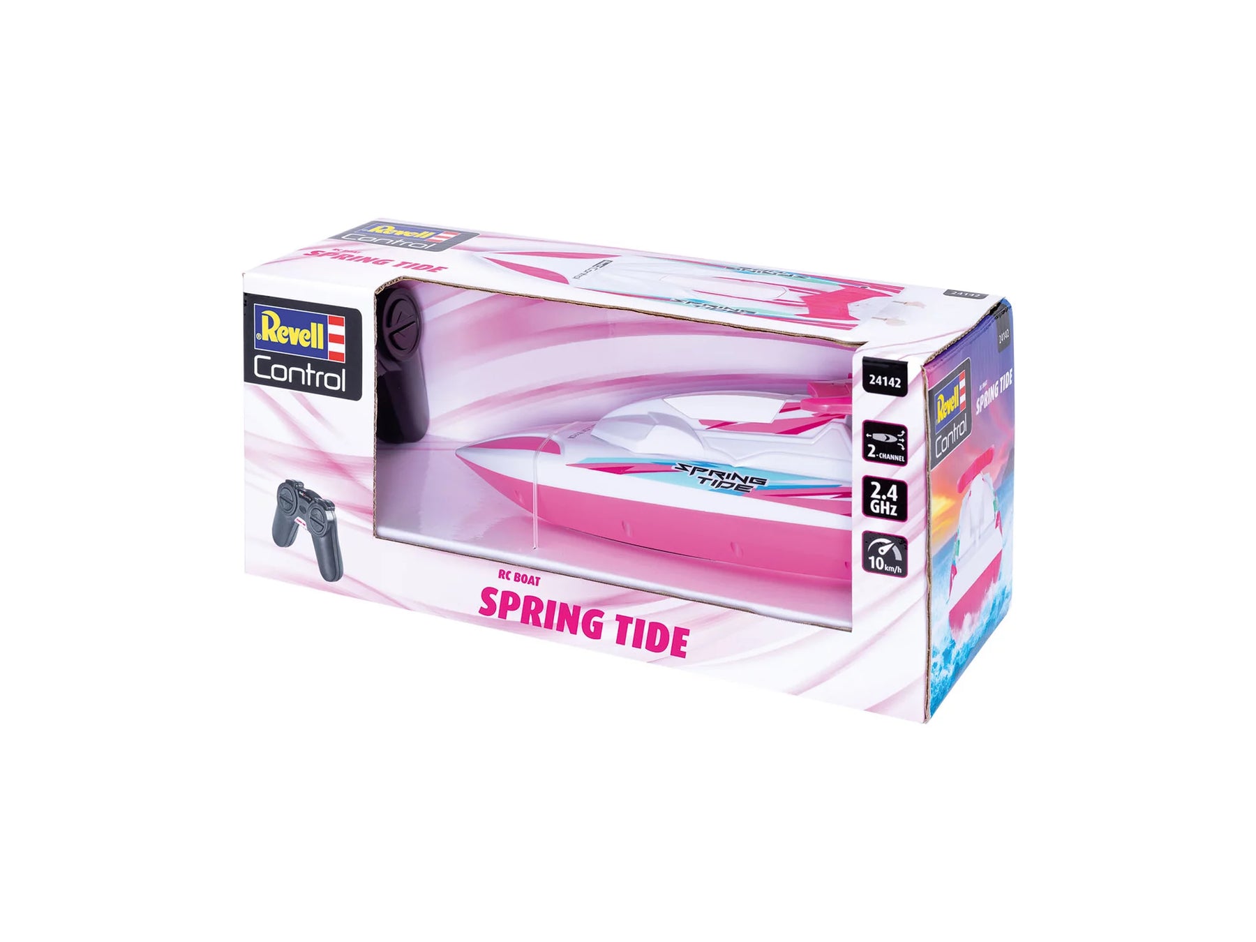 RC Boat Spring Tide "rózsaszín"