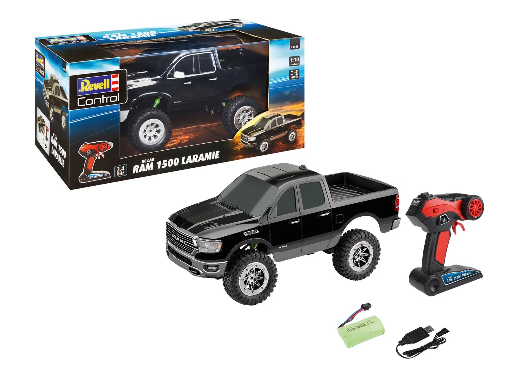 RC Auto RAM 1500 Laramie 'Back in Black'