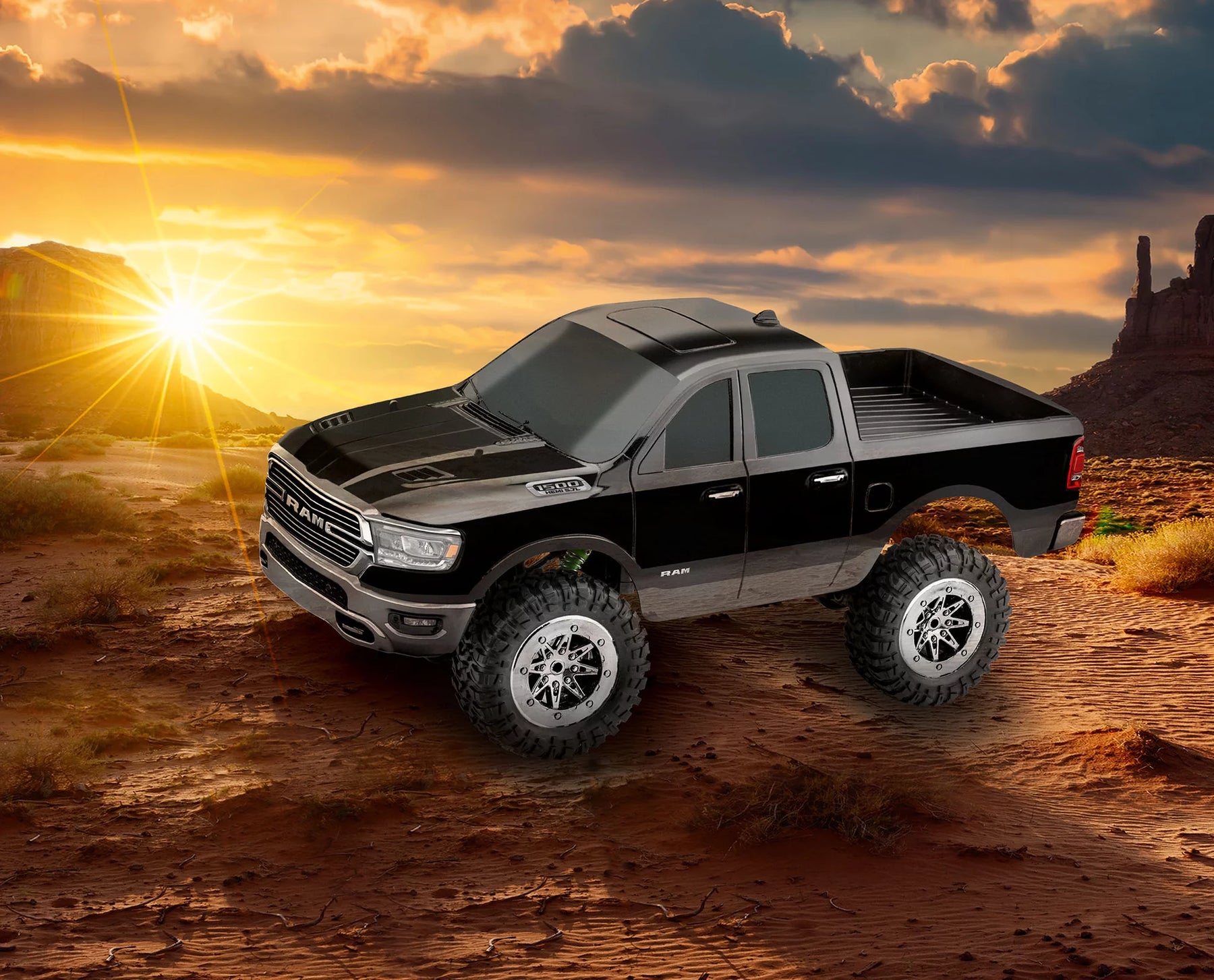 RC Auto RAM 1500 Laramie 'Back in Black'