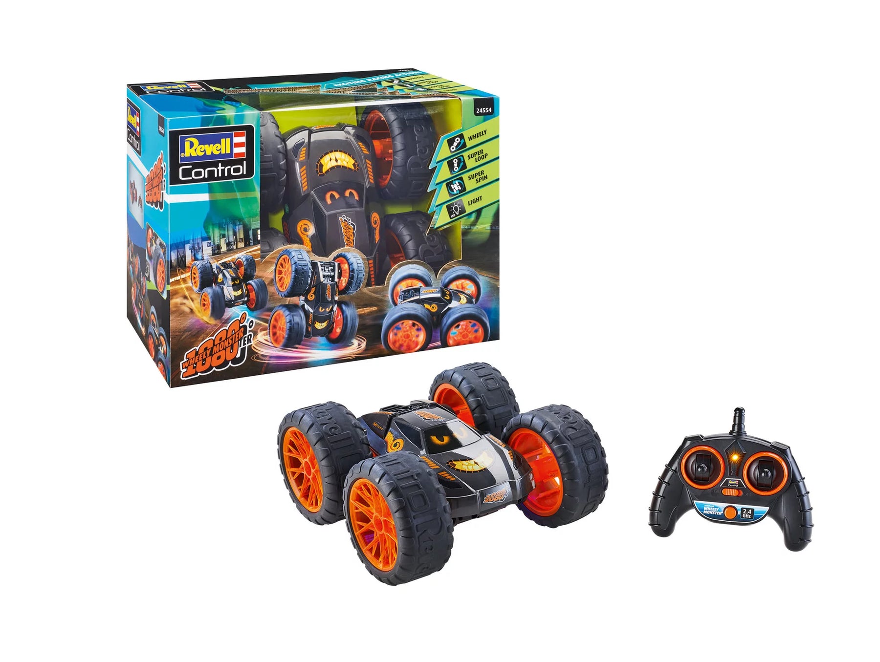 RC Stunt Car "1080 Wheely Monster"