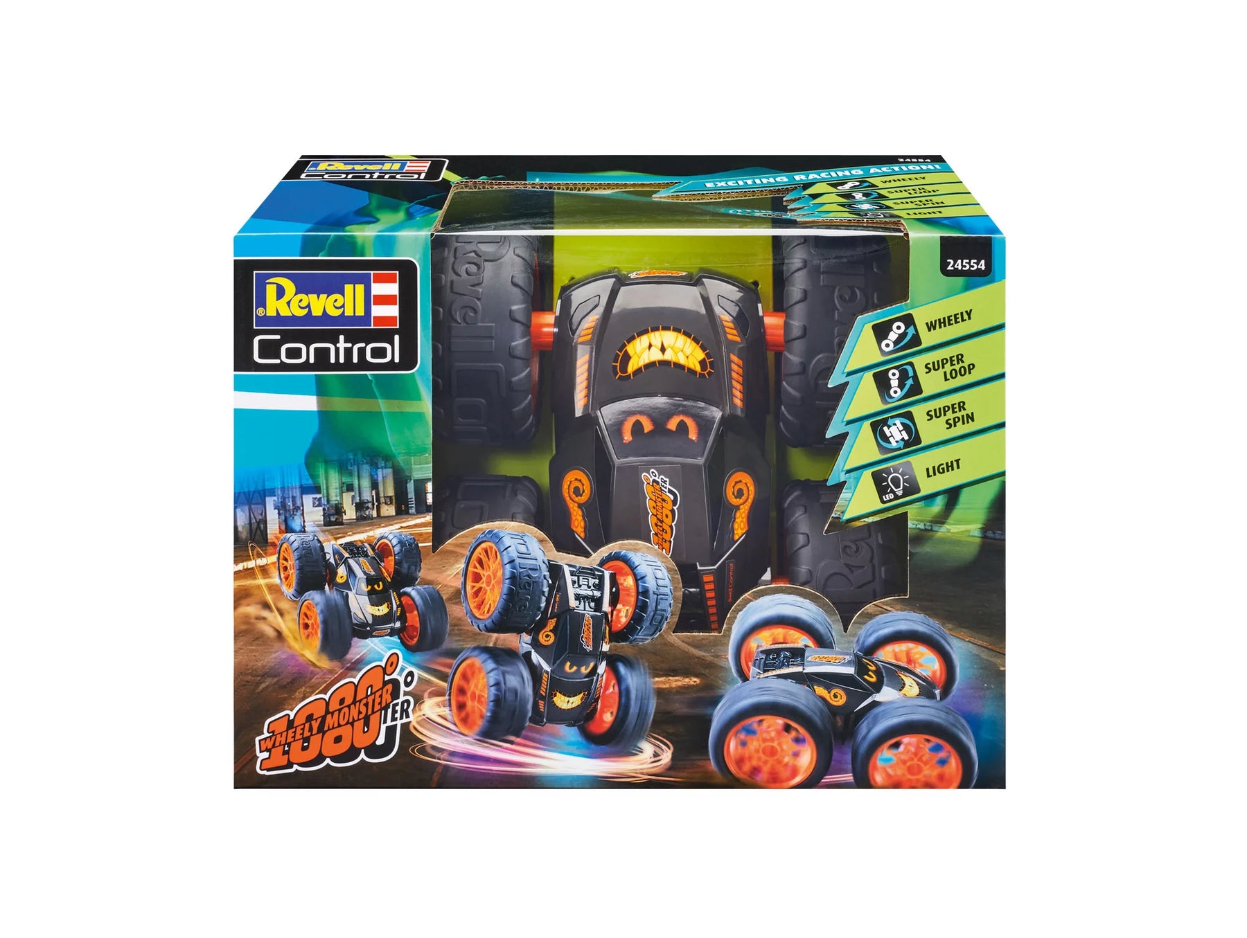 RC Stunt Car "1080 Wheely Monster"