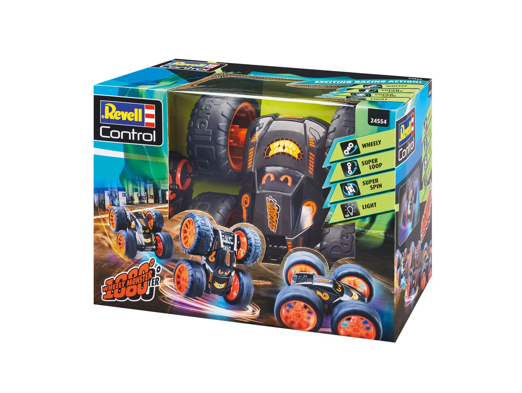 RC Stunt Car "1080 Wheely Monster"