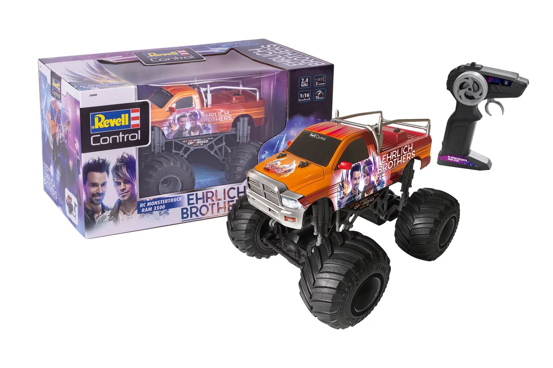 RC Monster Truck RAM 3500 "Ehrlich Brothers"