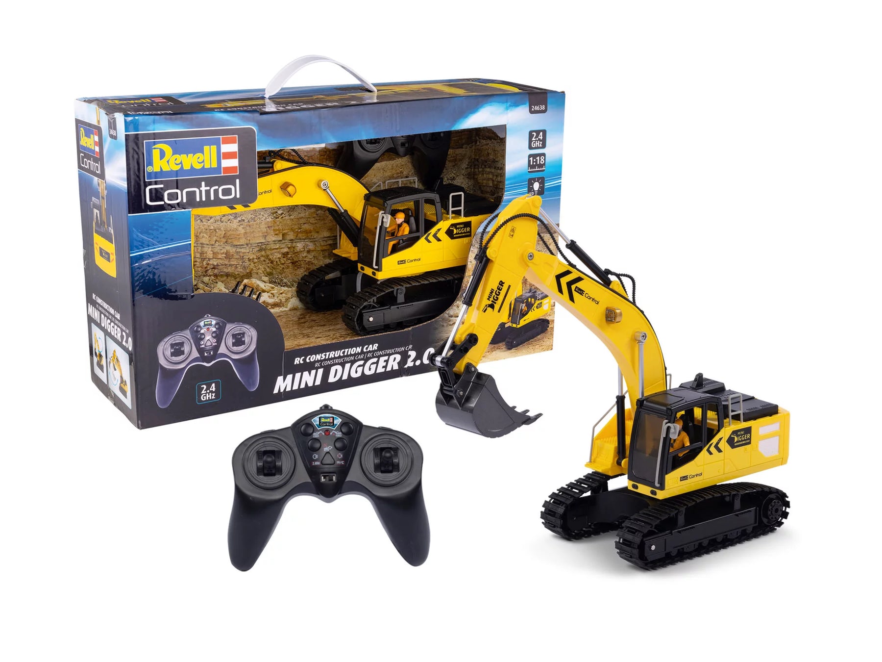 RC Construction Vehicle “Mini Digger 2.0”