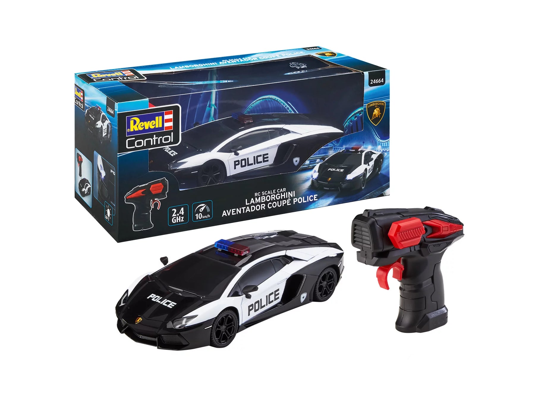 RC Scale Car Lamborghini Aventador Coupe Police