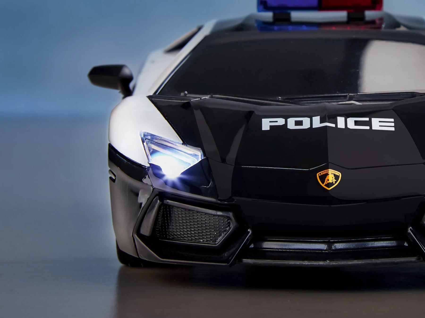 RC Escala Coche Lamborghini Aventador Coupé Policía