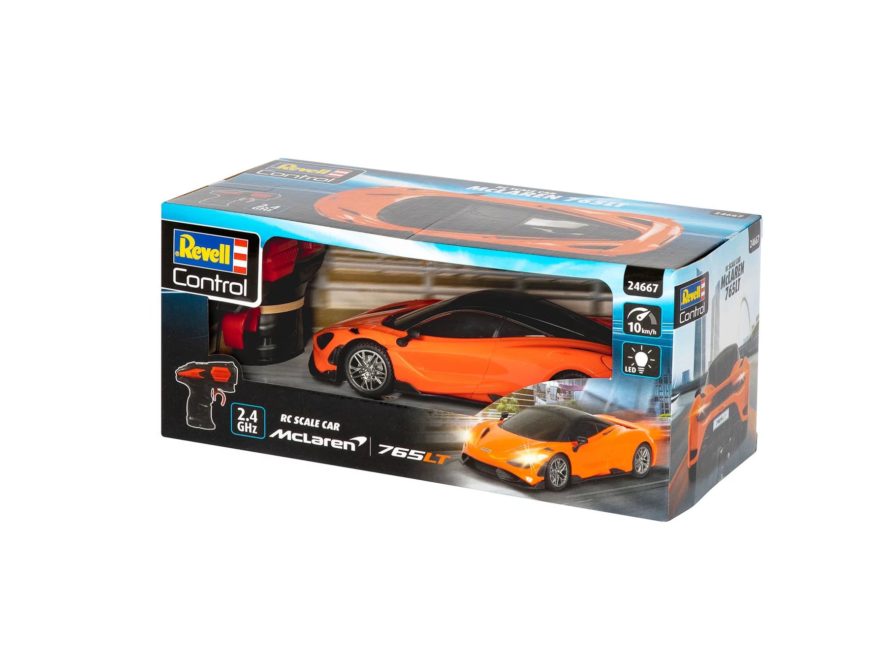 Auto in scala RC McLaren 765LT