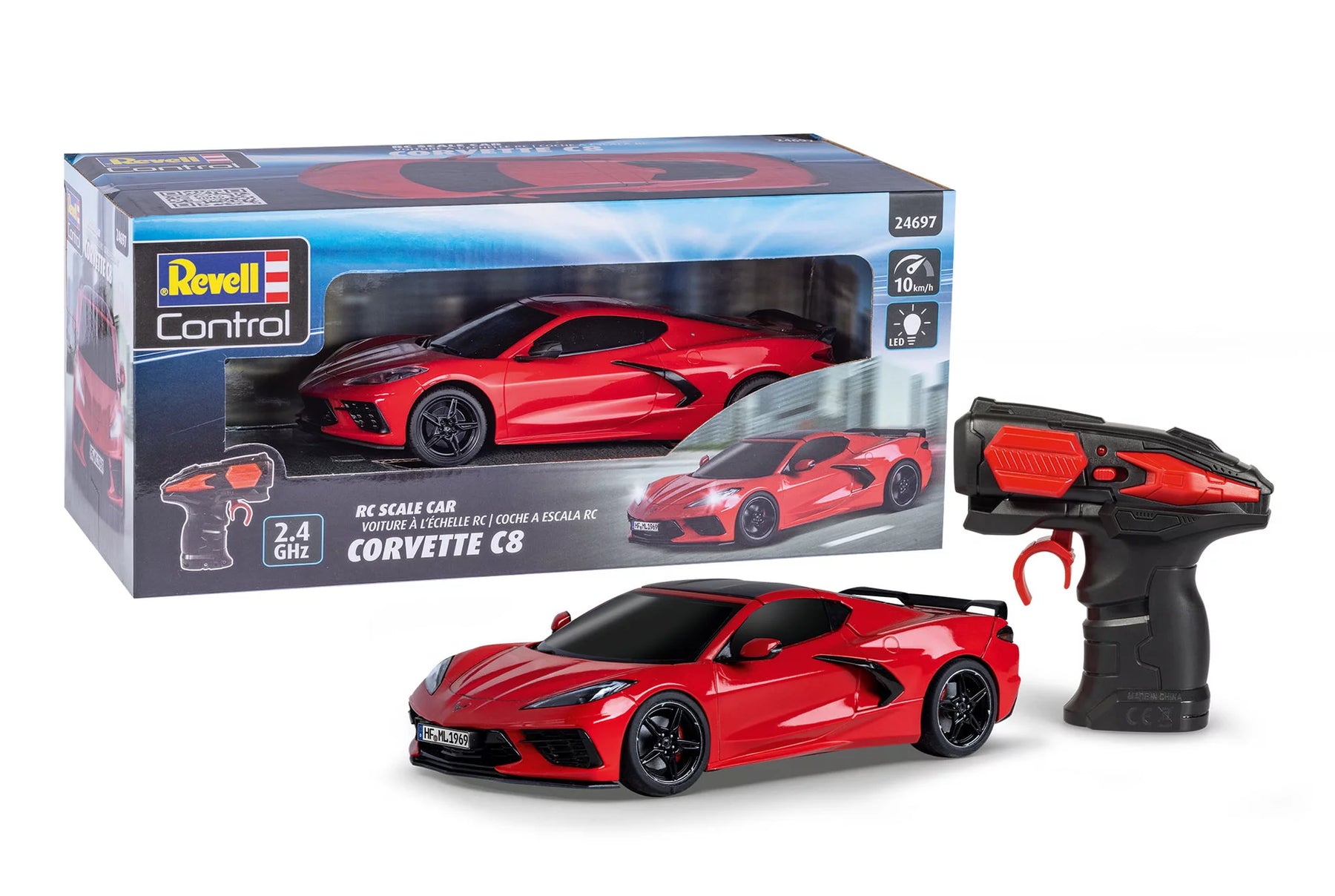 RC Scale Car Corvette C8
