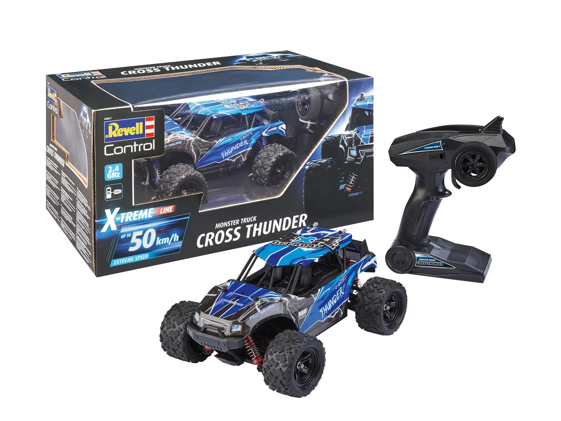 RC X-TREME Monster Truck "Cross Thunder"