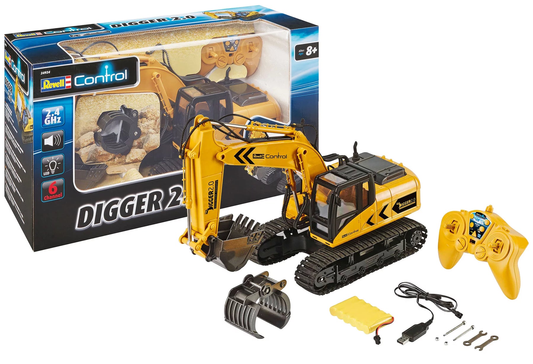 RC Bagger Digger 2.0