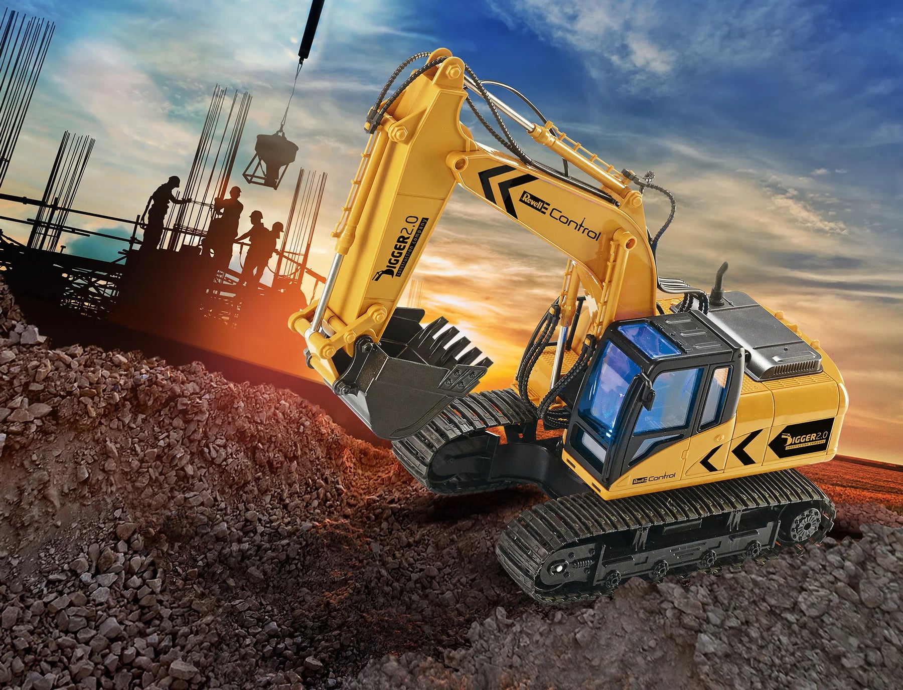 Excavadora RC excavadora 2.0
