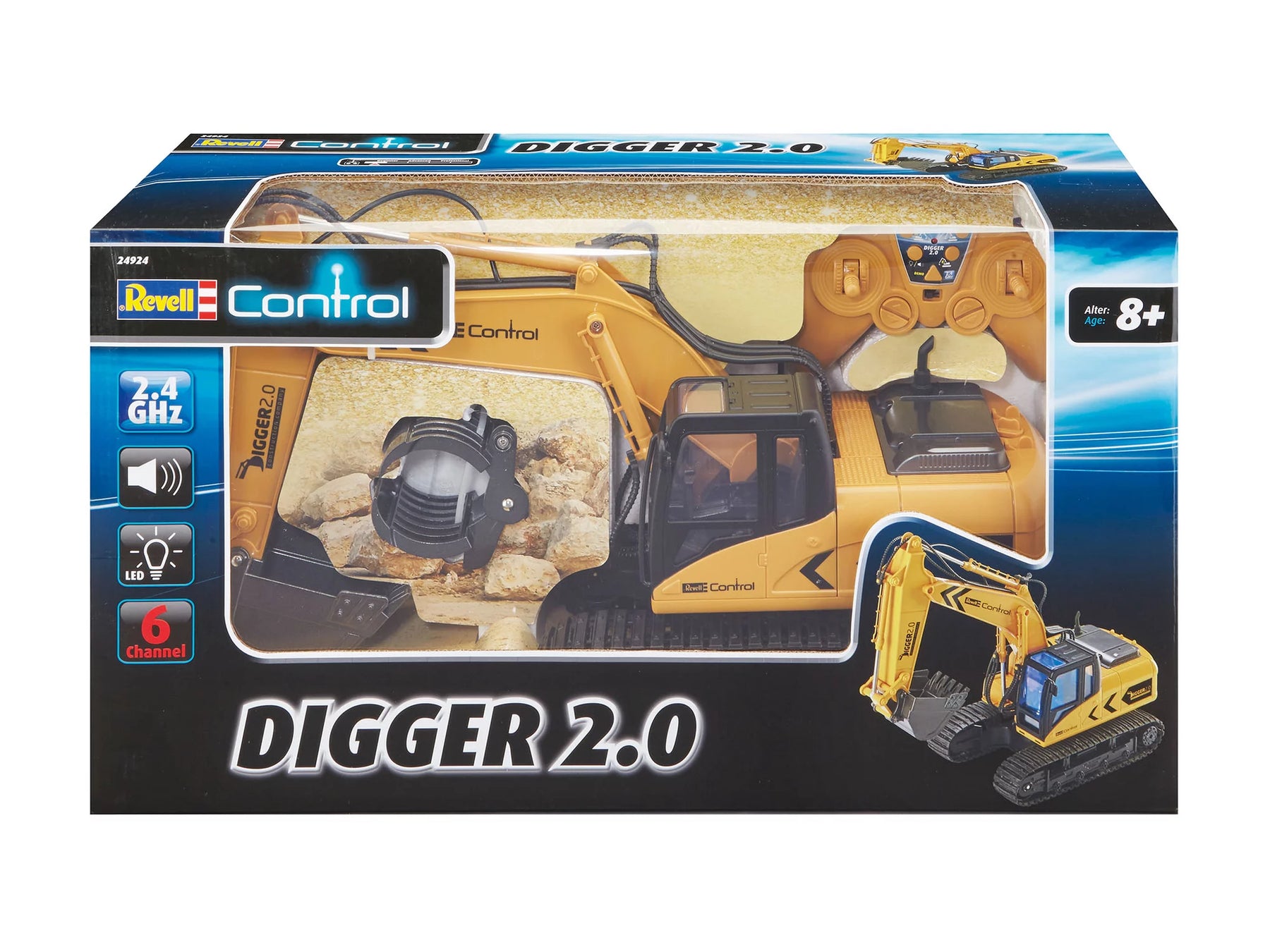 Excavadora RC excavadora 2.0