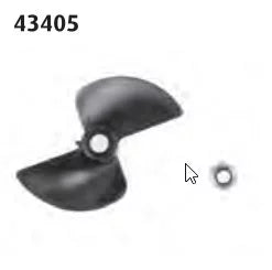 Propeller - Mutter - Boat (24139+24140)