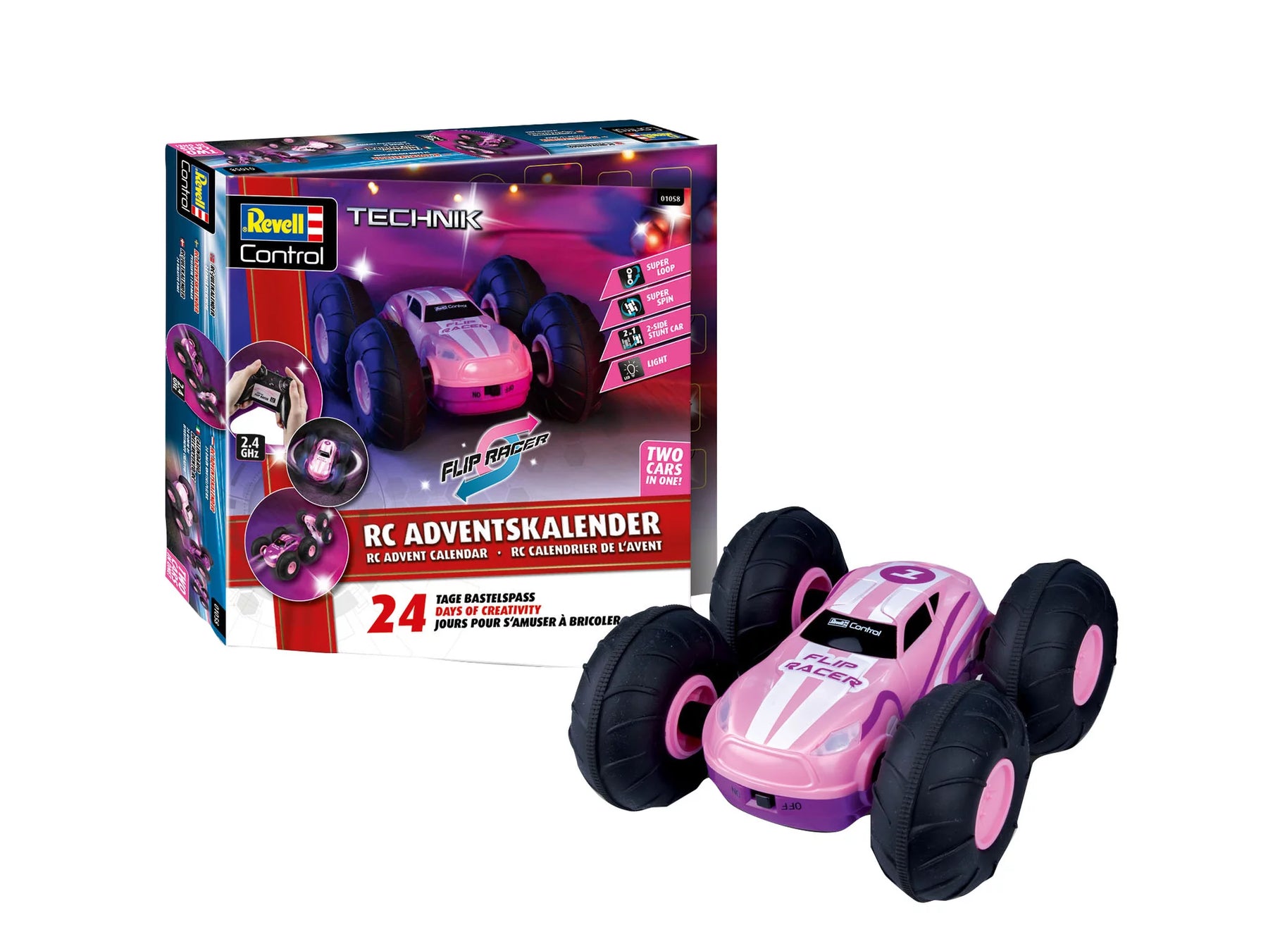 RC Calendario dell'Avvento Flip Racer
