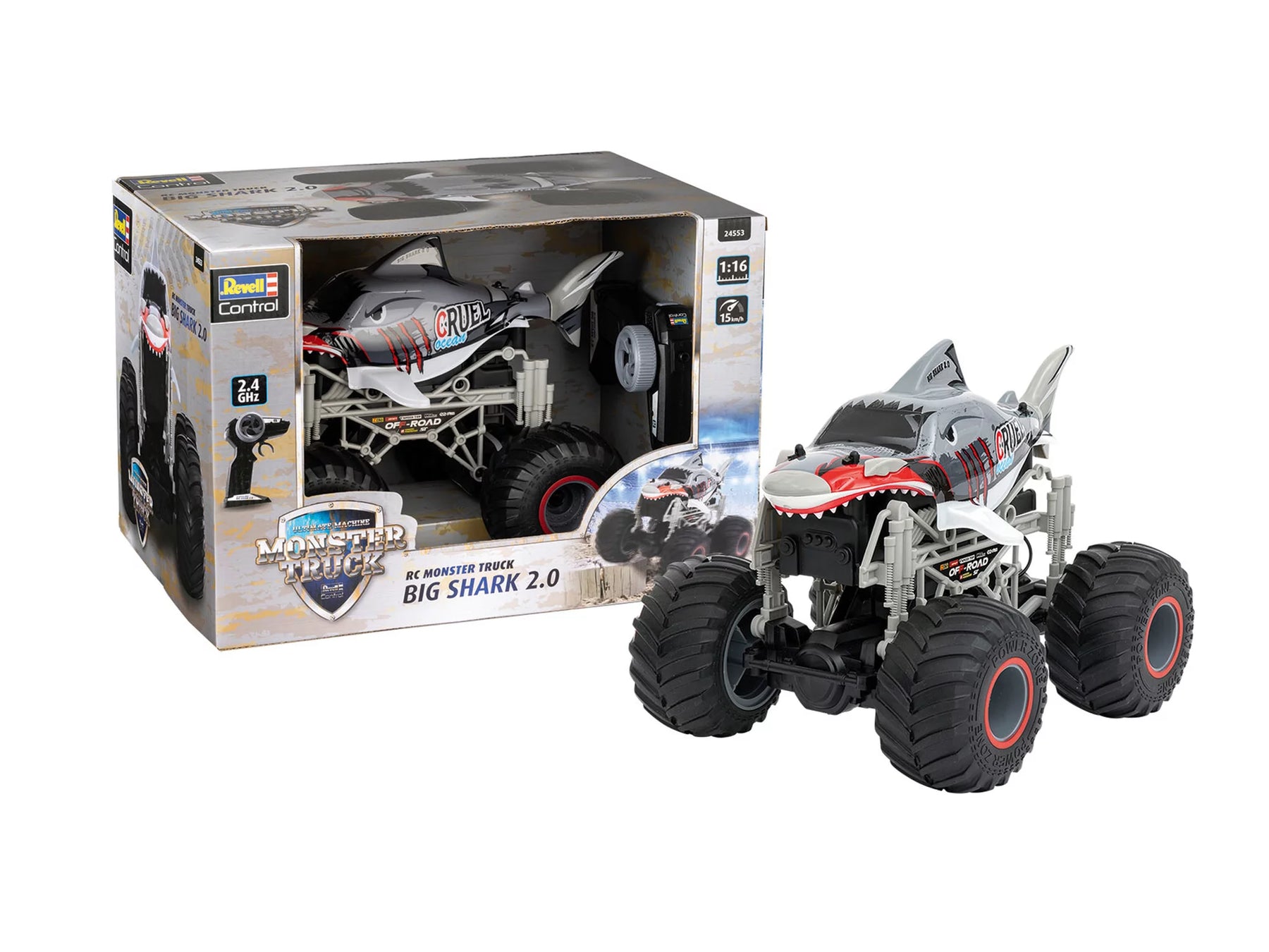 RC Monster Truck Big Shark 2.0
