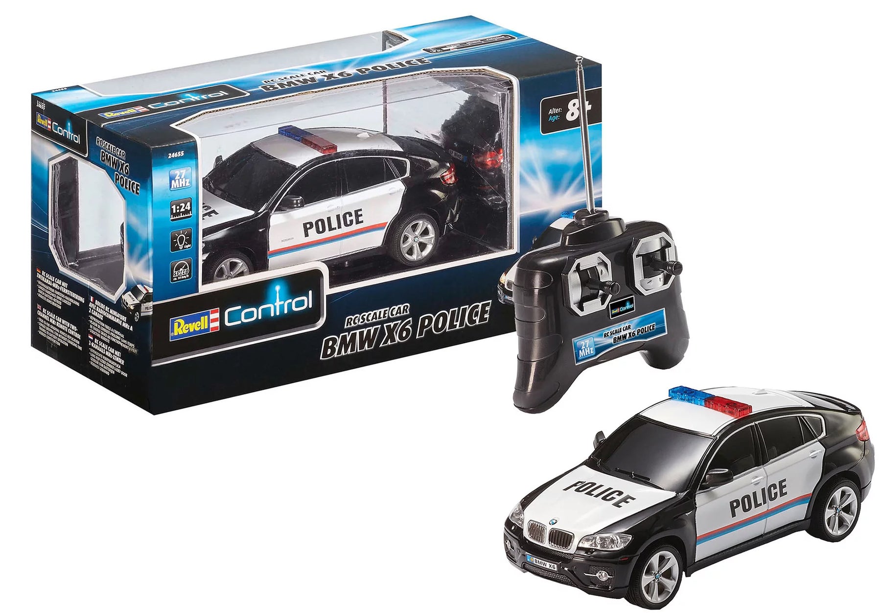 RC Scale Car BMW X6 Police
