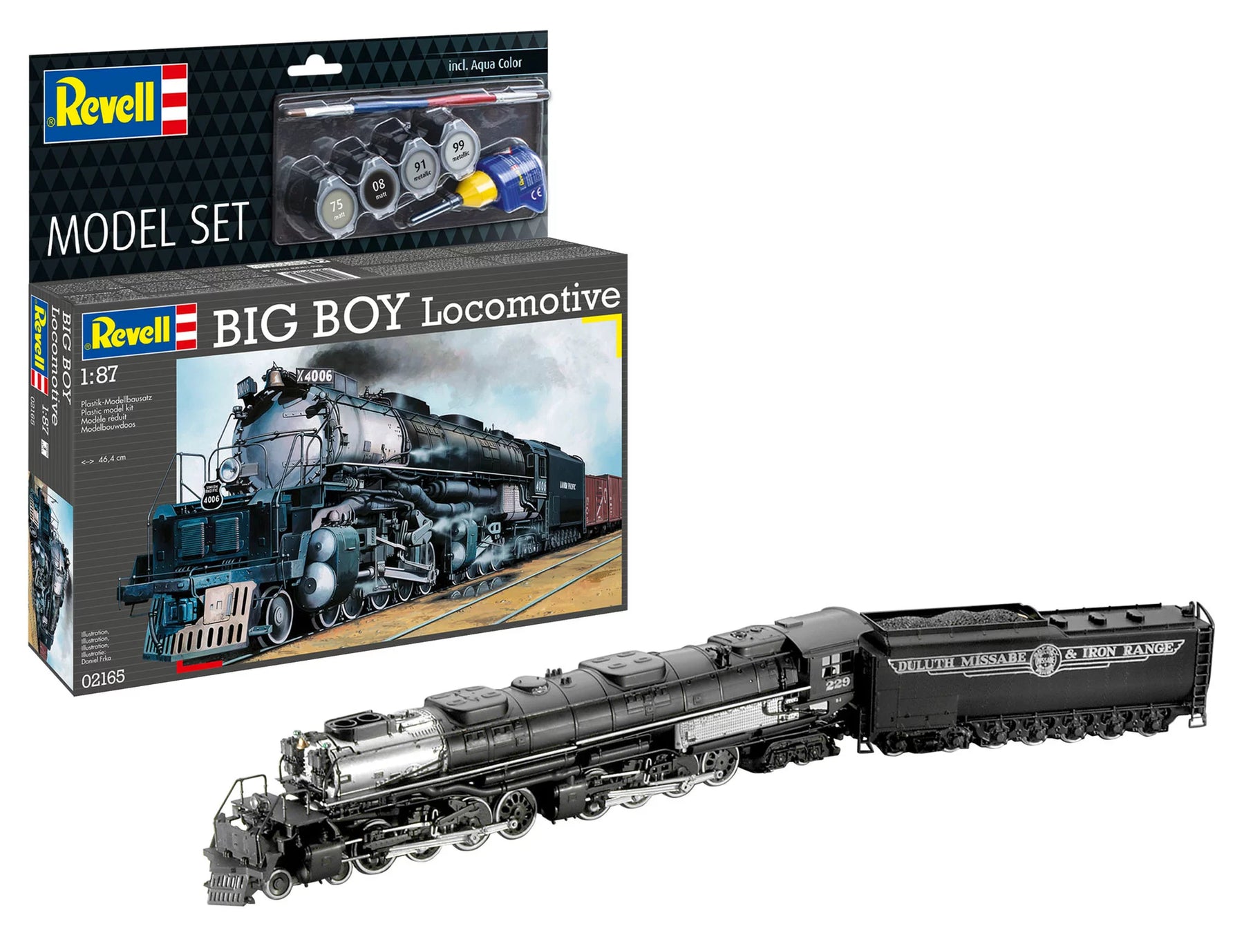 Modelset Big Boy Locomotief