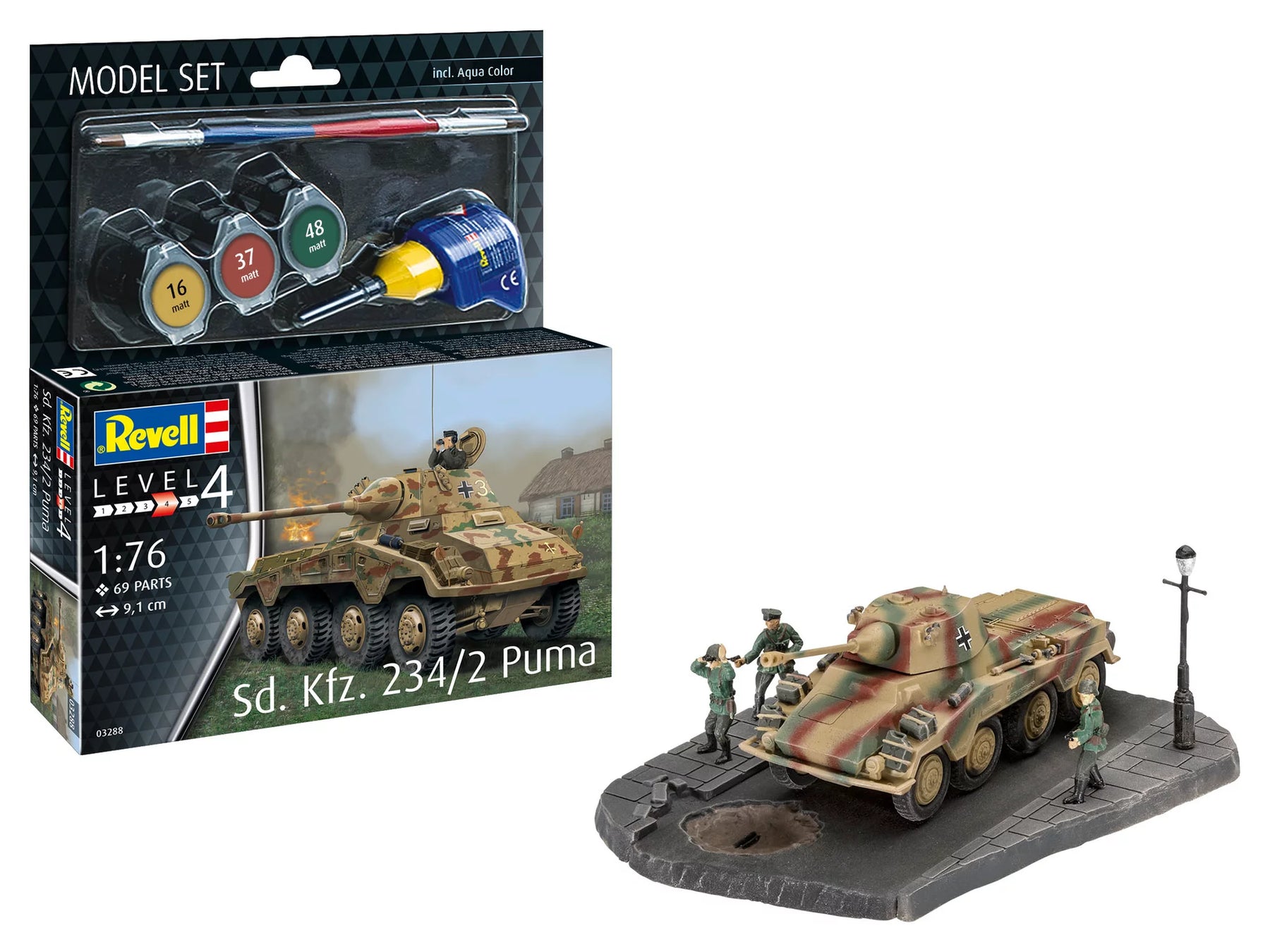 Modelset Sd.Kfz. 234-2 Poema