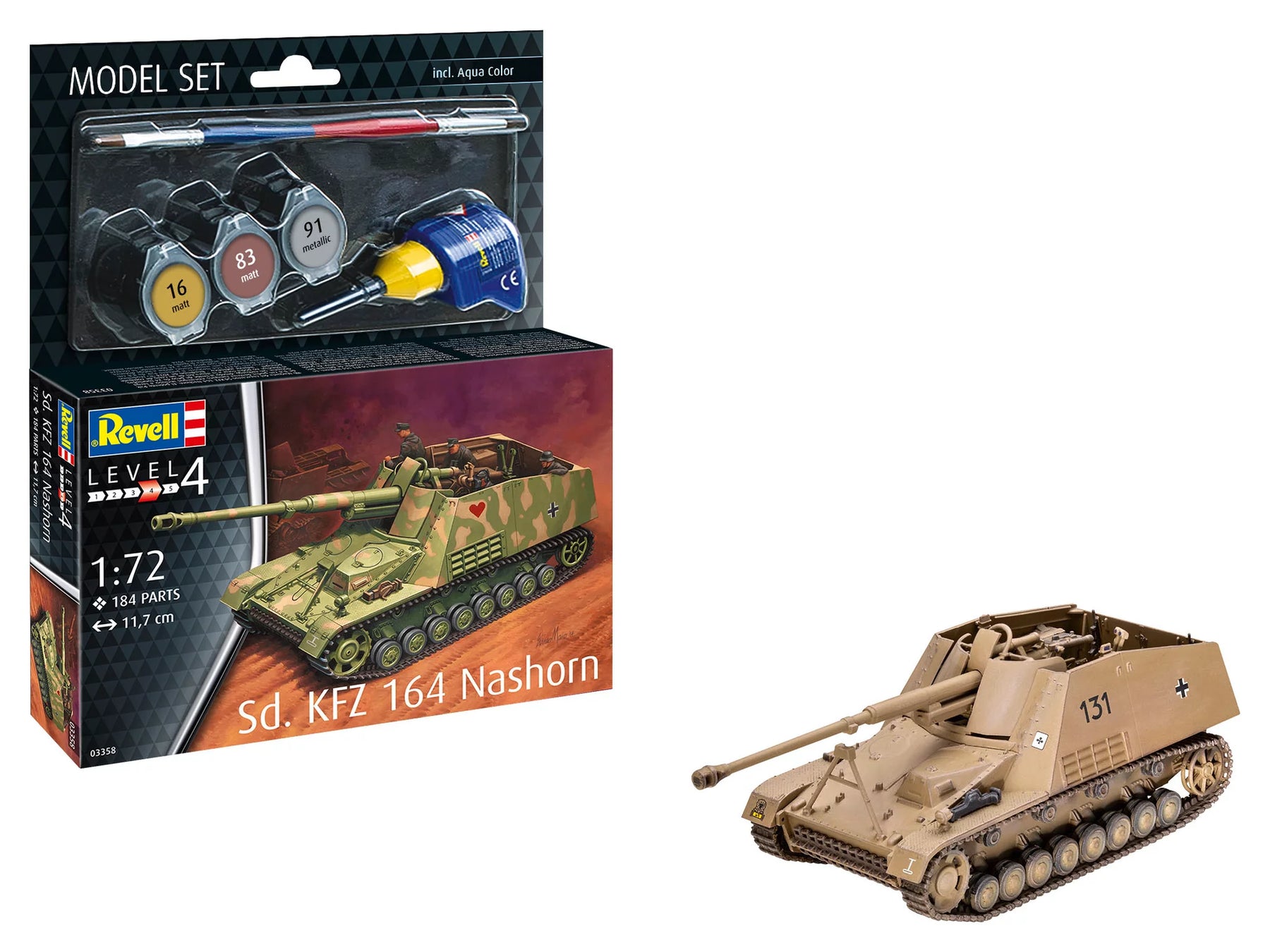 Modelset Sd.Kfz. 164 neushoorn