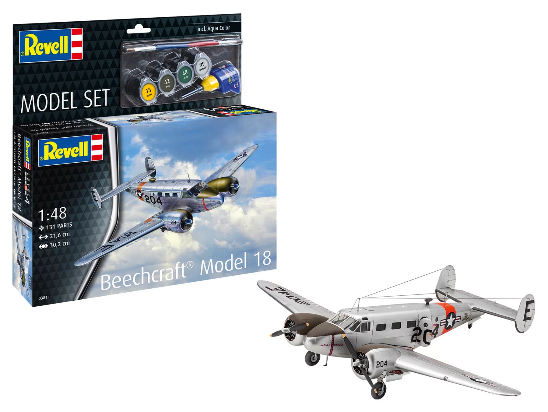 Modelset Beechcraft Model 18