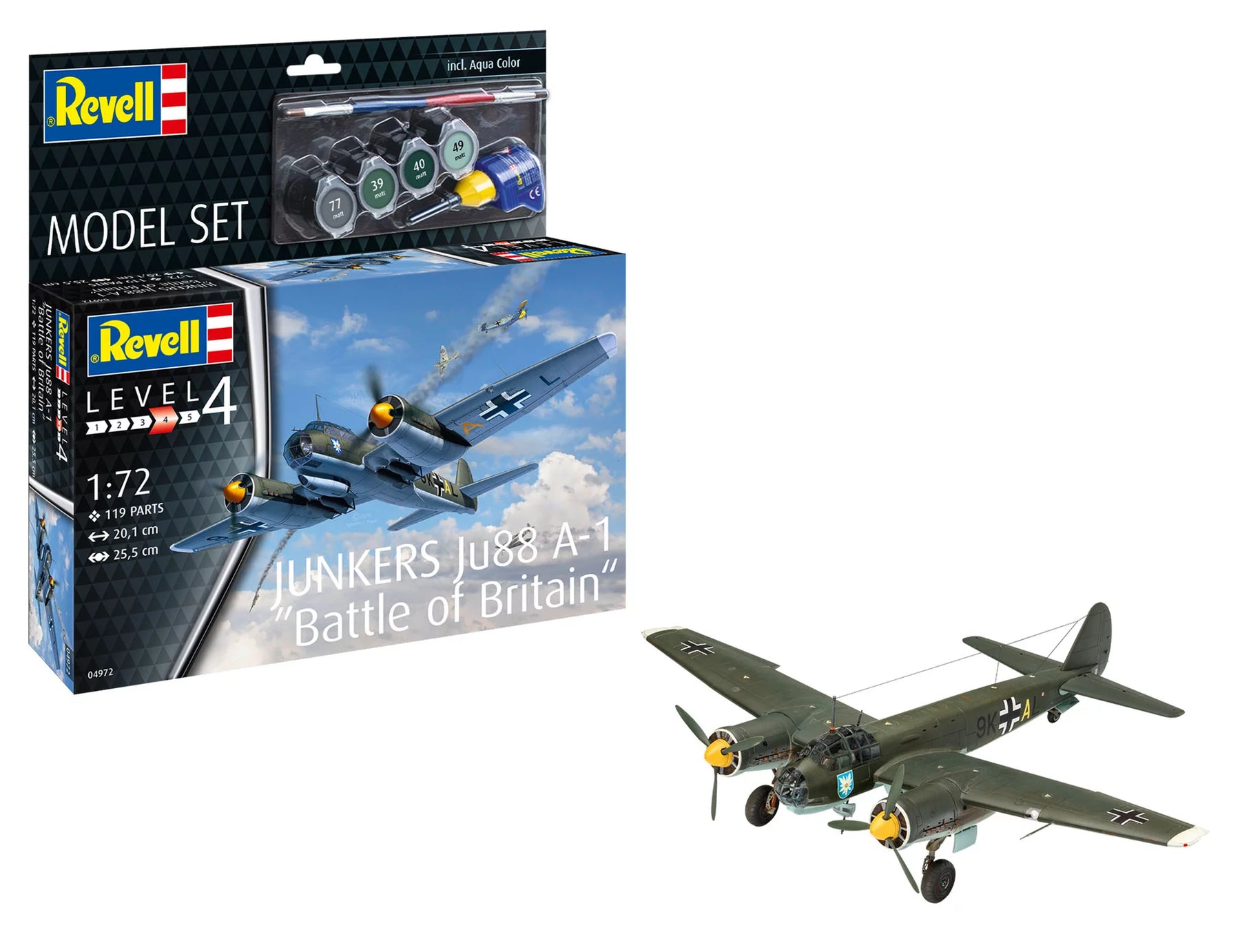 Model Set Junkers Ju88 A-1 "Battle of Britain"