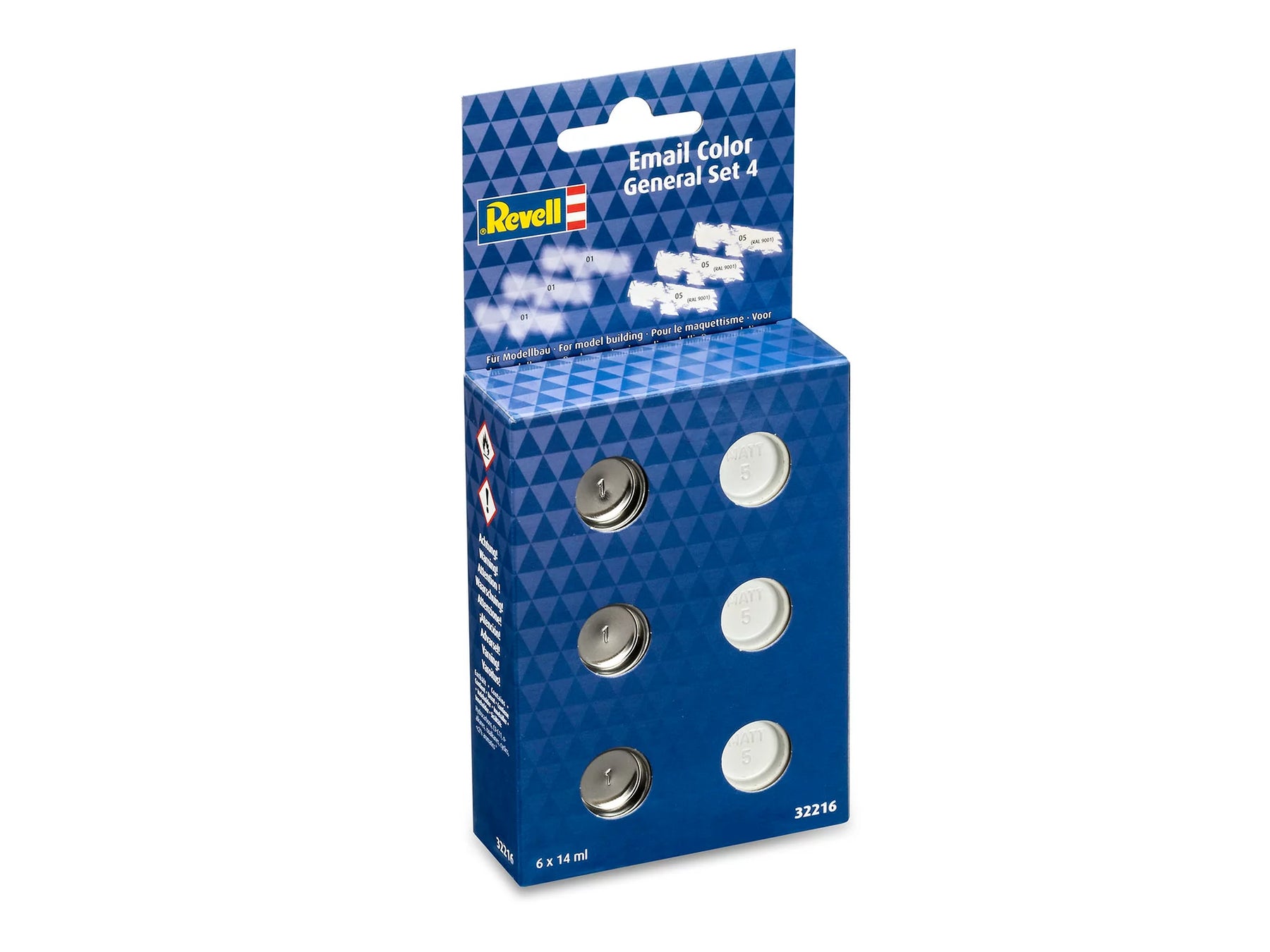 Email Kleur - Algemene Set 4 - Glans Mat (6x 14ml)