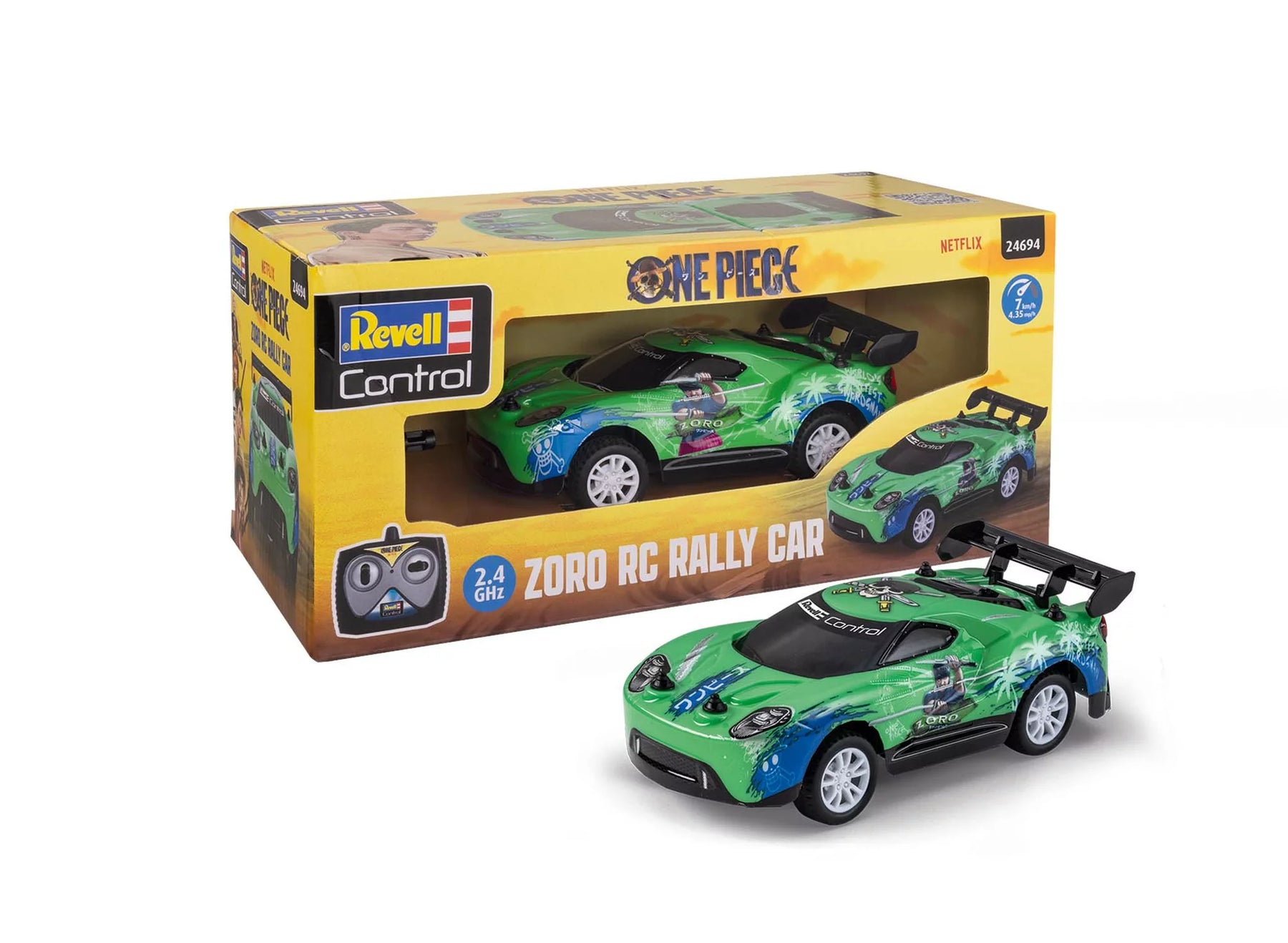 "One Piece" Zoro RC Rally Car