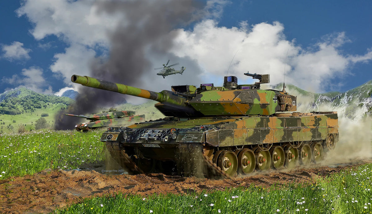 Modelset Leopard 2 A6M+