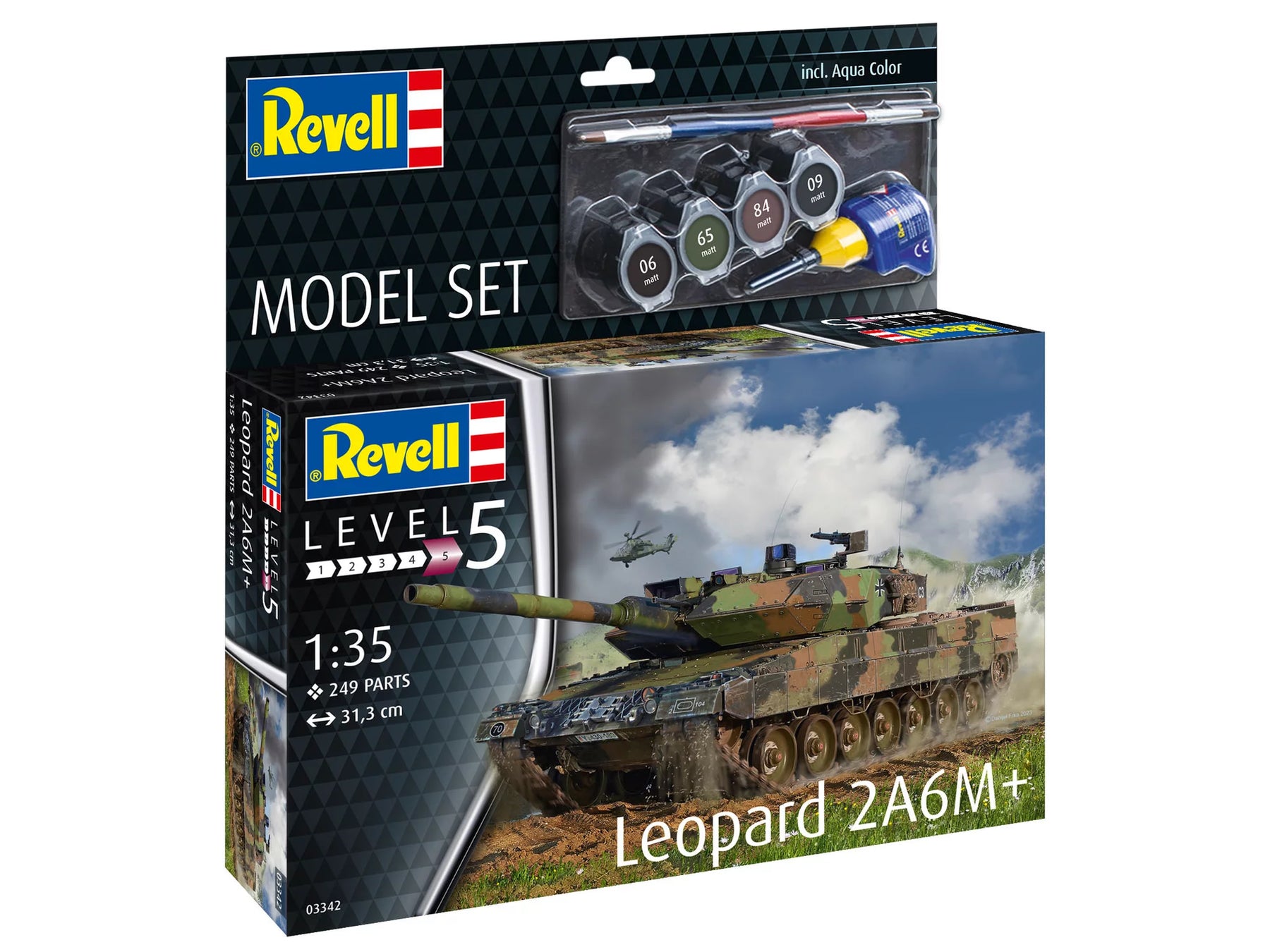 Modelset Leopard 2 A6M+