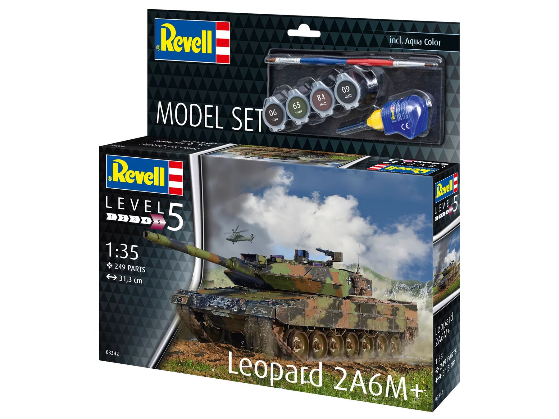Modelset Leopard 2 A6M+