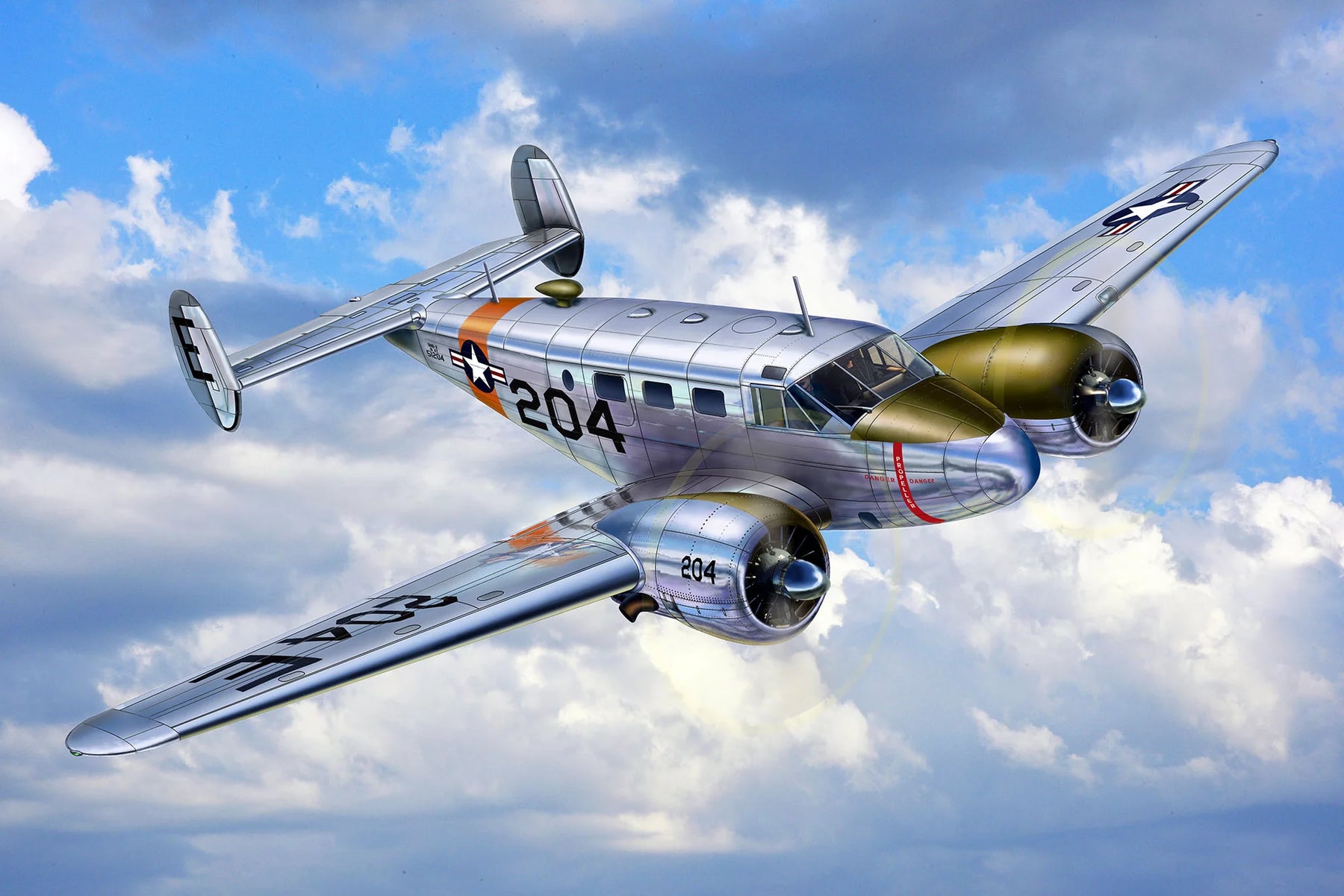 Model Set Beechcraft Model 18