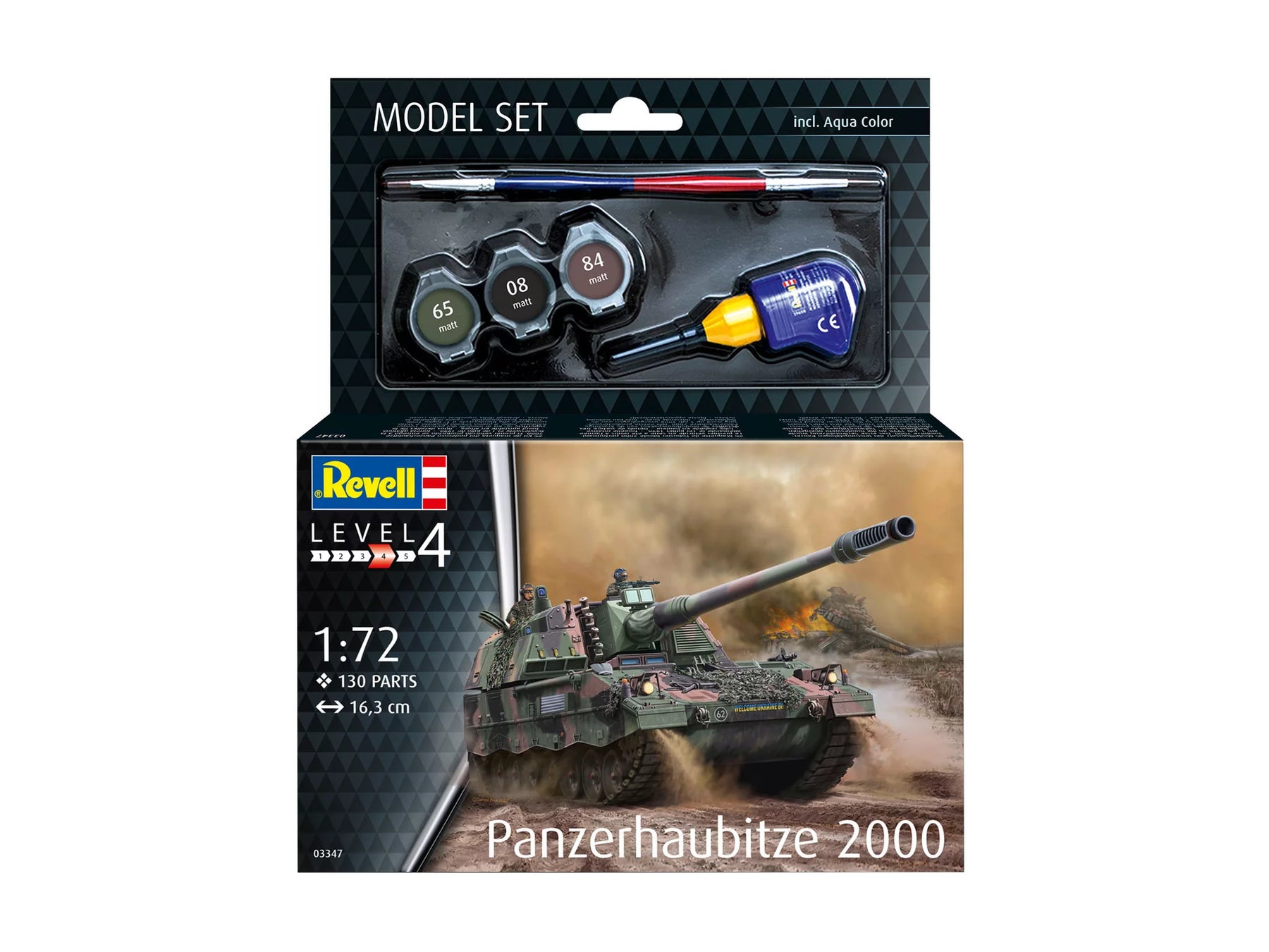 Modelset zelfrijdende houwitser 2000