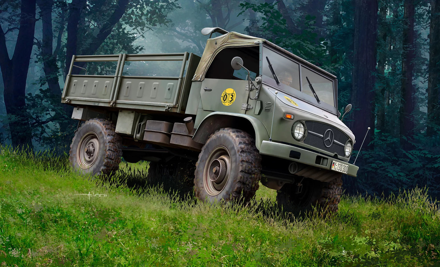 Modelset Unimog 404 S