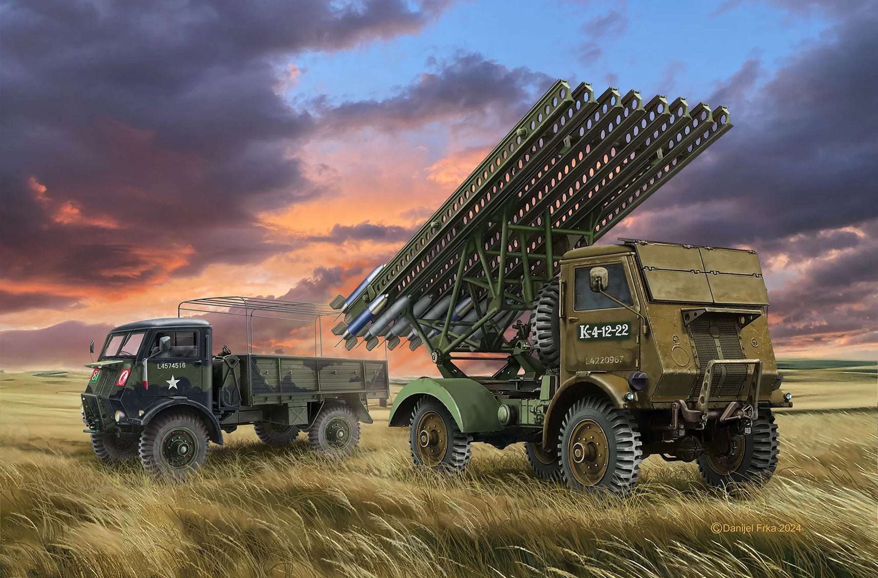 WOT 8 BM-13-16 Katyusha-vracht
