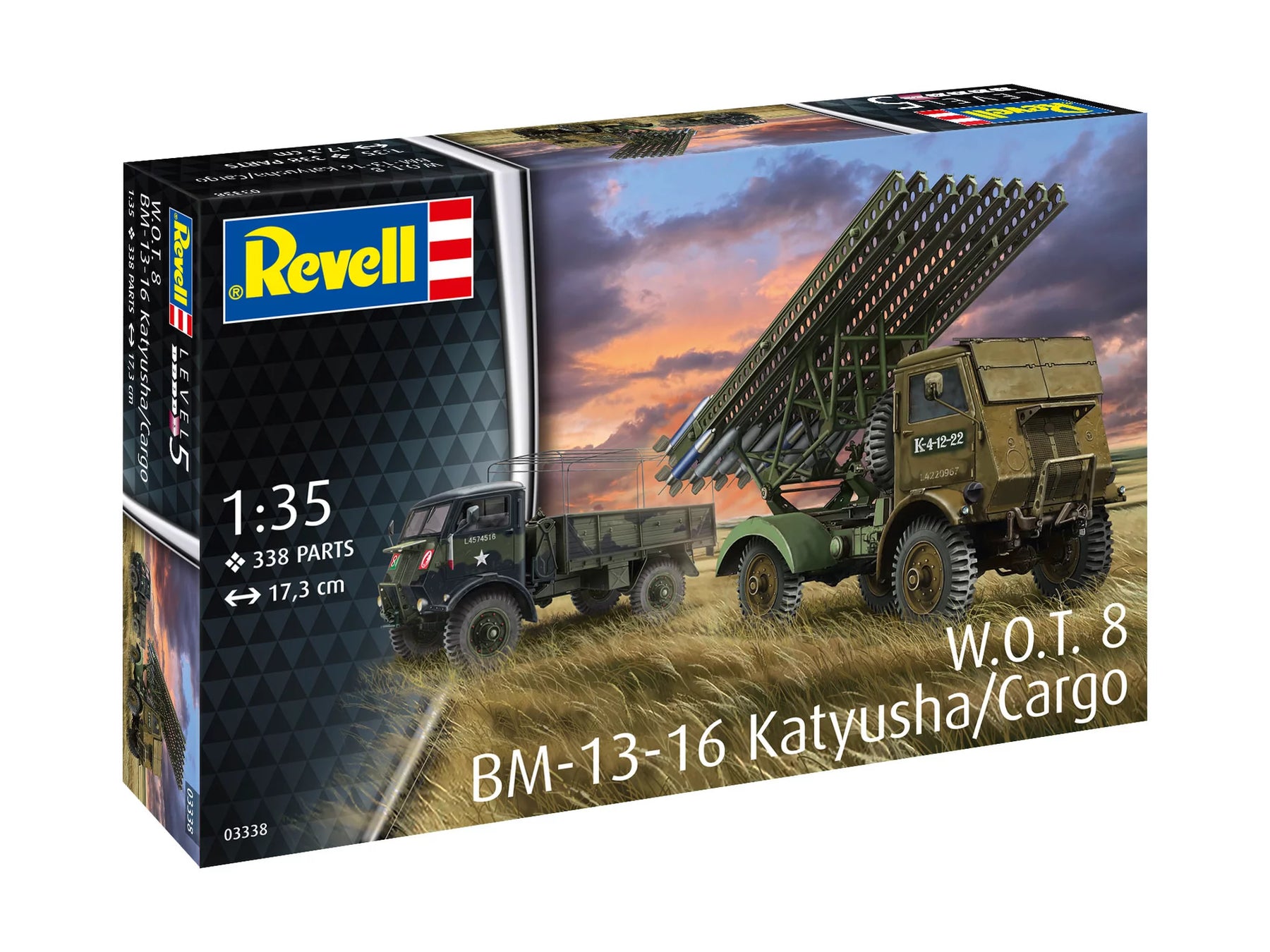 WOT 8 BM-13-16 Katyusha-vracht