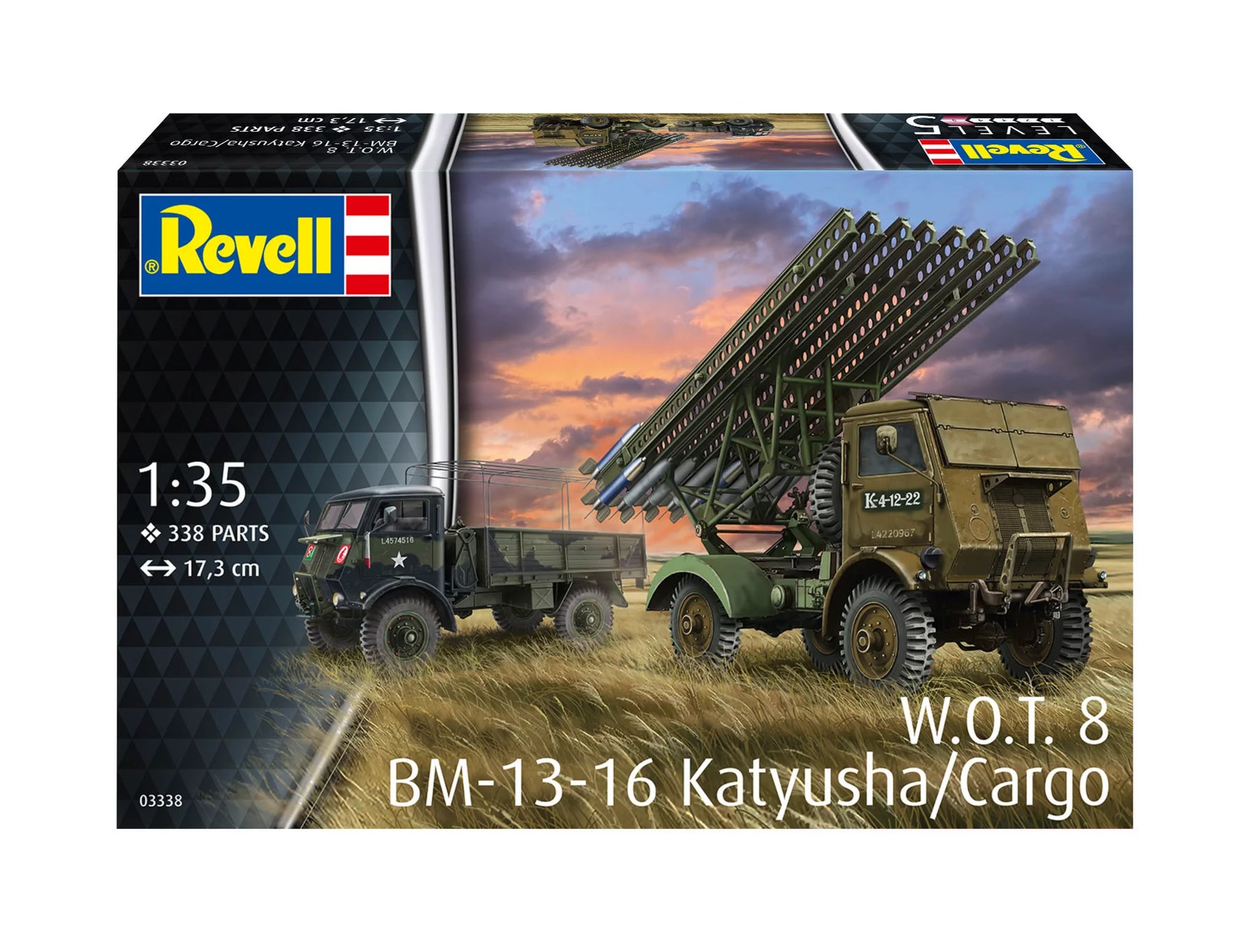 WOT 8 BM-13-16 Katyusha-vracht